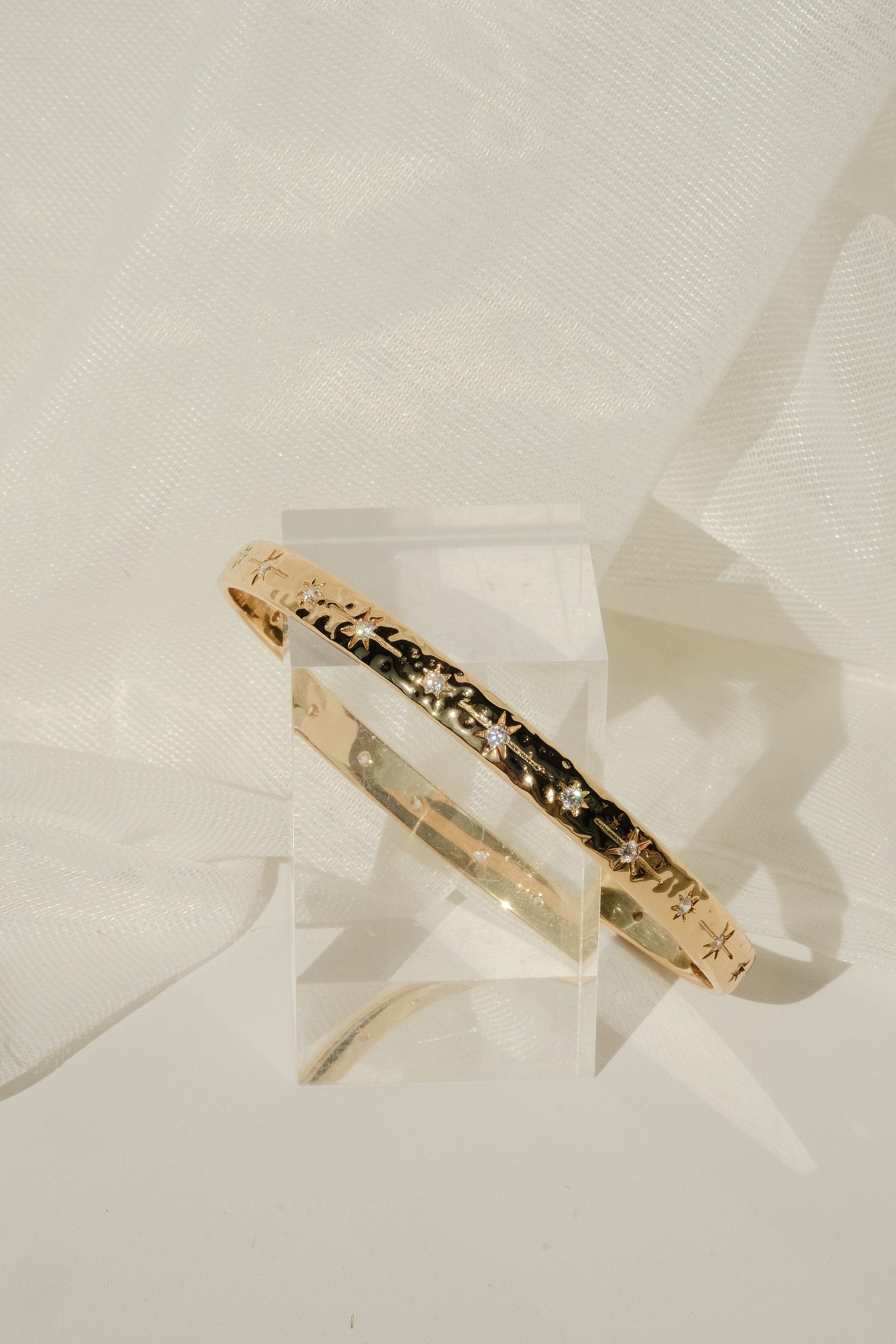 Aurora Bold Gemstone Bangle Bracelet for Women - Elegant Handmade Jewelry Gift for Birthday, Anniversary & Special Occasions | Perfect for Parties, Weddings & Everyday Wear