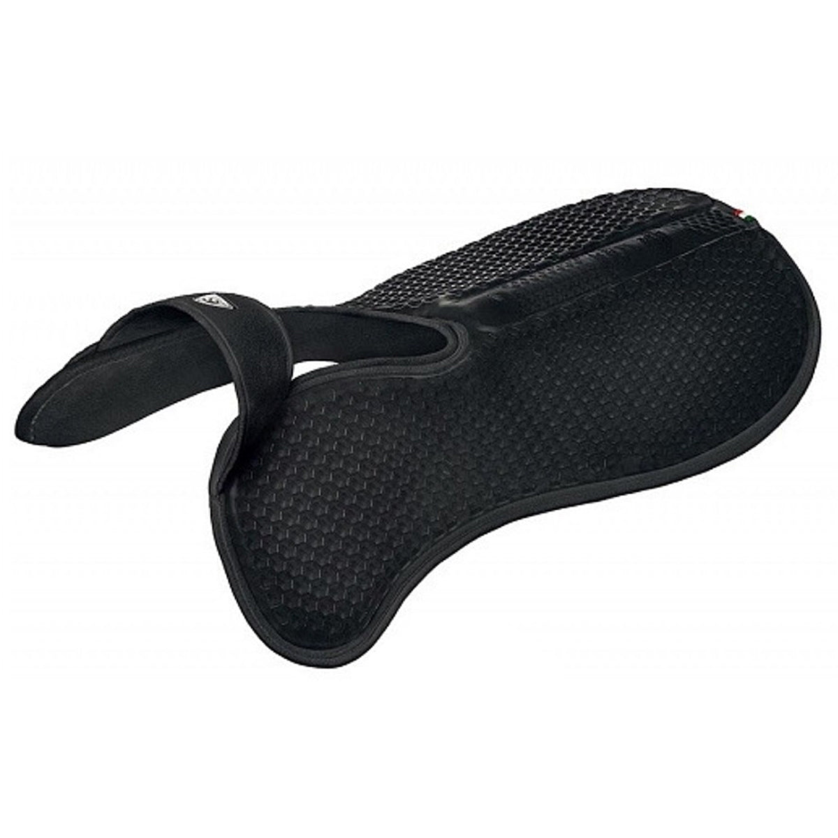 Acavallo Withers Free Hexagonal Soft Gel Saddle Pad with Micropile Technology - Perfect for English & Western Riding, Horse Training & Competition