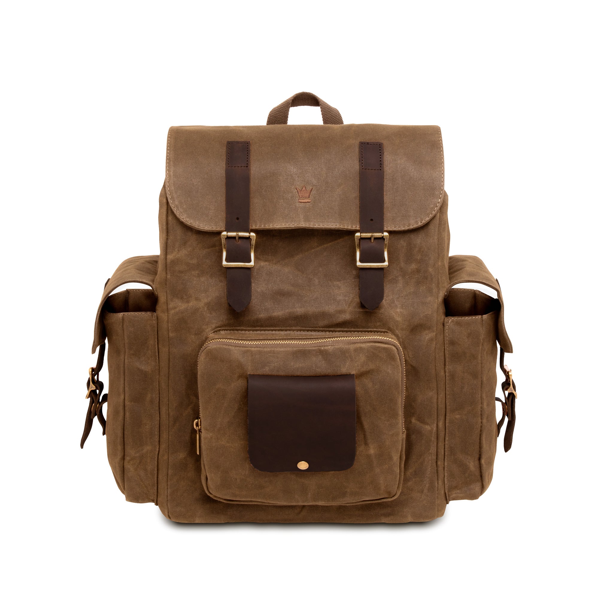 Professional Bartender Backpack - Durable Brown Leather Bar Tool Bag for Cocktail Mixing & Bartending Essentials | Perfect for Bartenders, Mixologists & Home Bars