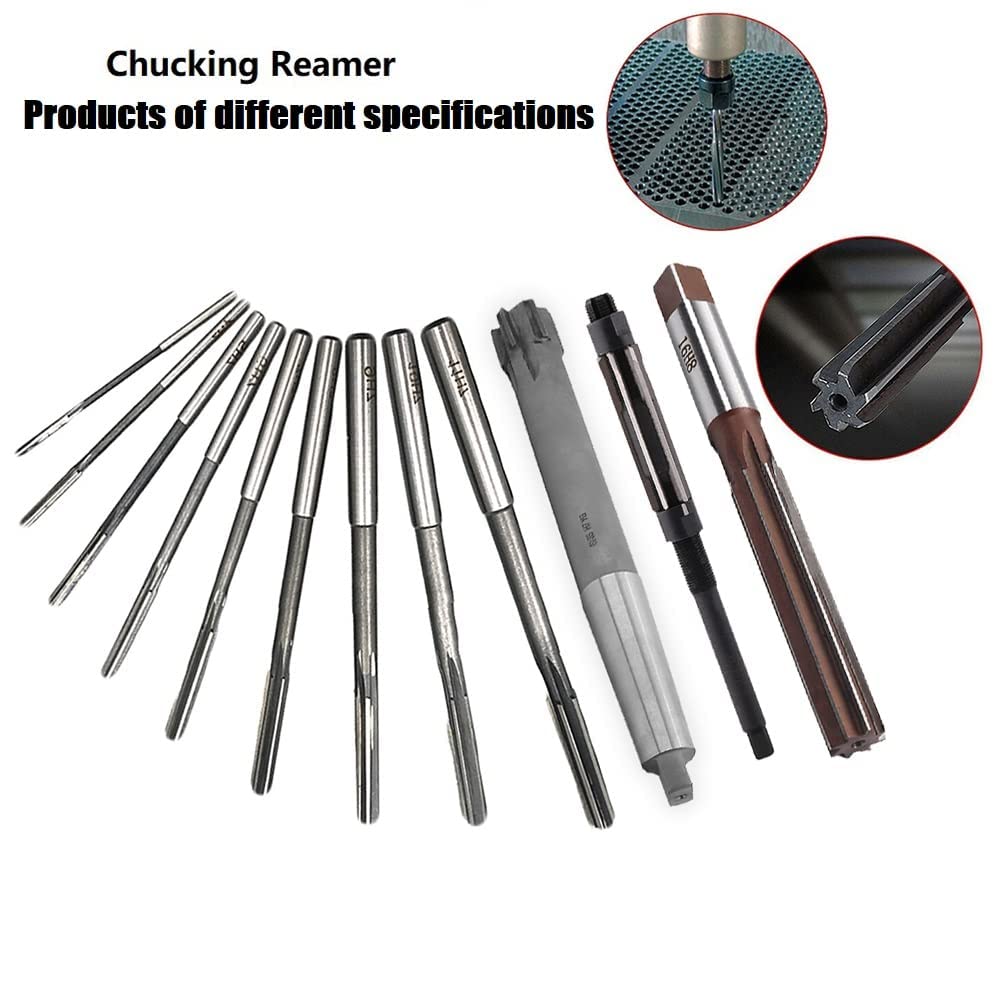 Utoolmart 3mm H8 Alloy Steel Hand Reamer - 6 Straight Flute Precision Milling Cutter Tool (1pc) - Perfect for Metalworking, DIY Projects & Jewelry Making