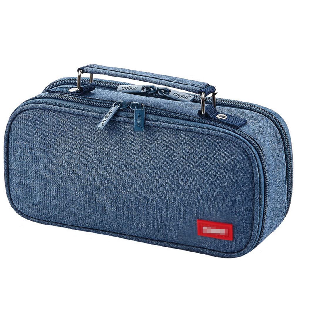 HHVDVCJK Large Capacity Pencil Case - Spacious Organizer for Markers, Pens & School Supplies - Perfect for Travel, Office & Classroom Organization