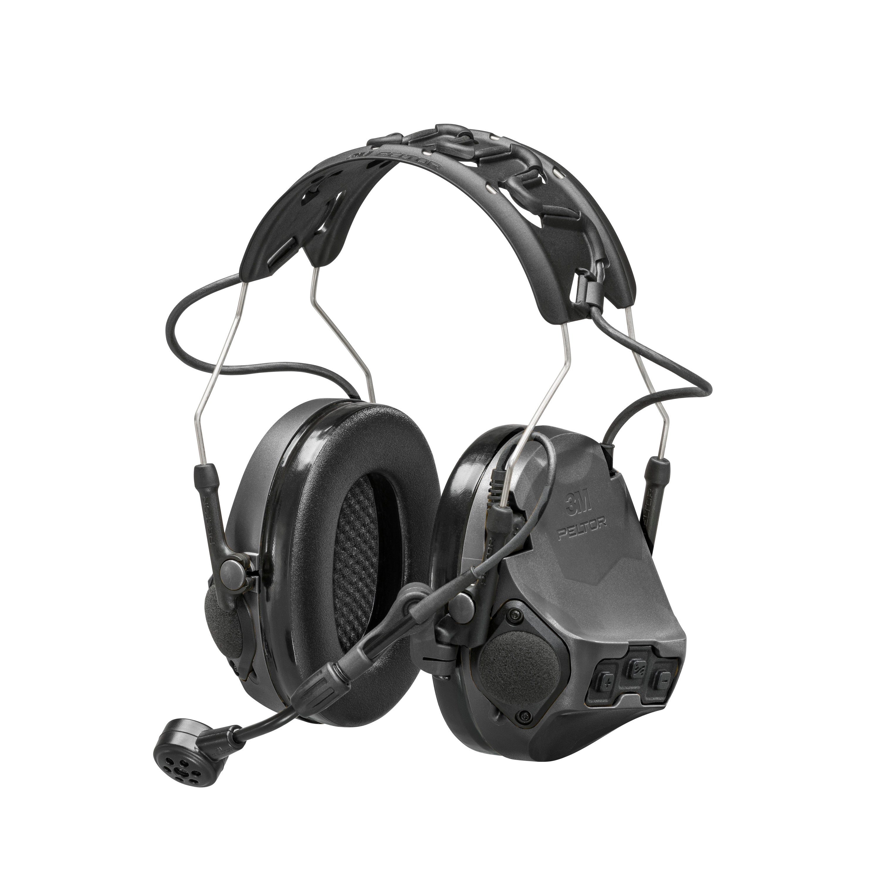 3M Peltor ComTac VII Military-Grade Tactical Headset with TMAS Technology - Hearing Protection & Communication for Special Forces, Police & Shooting Enthusiasts - Ideal for Combat Training, Range Shooting & Tactical Operations