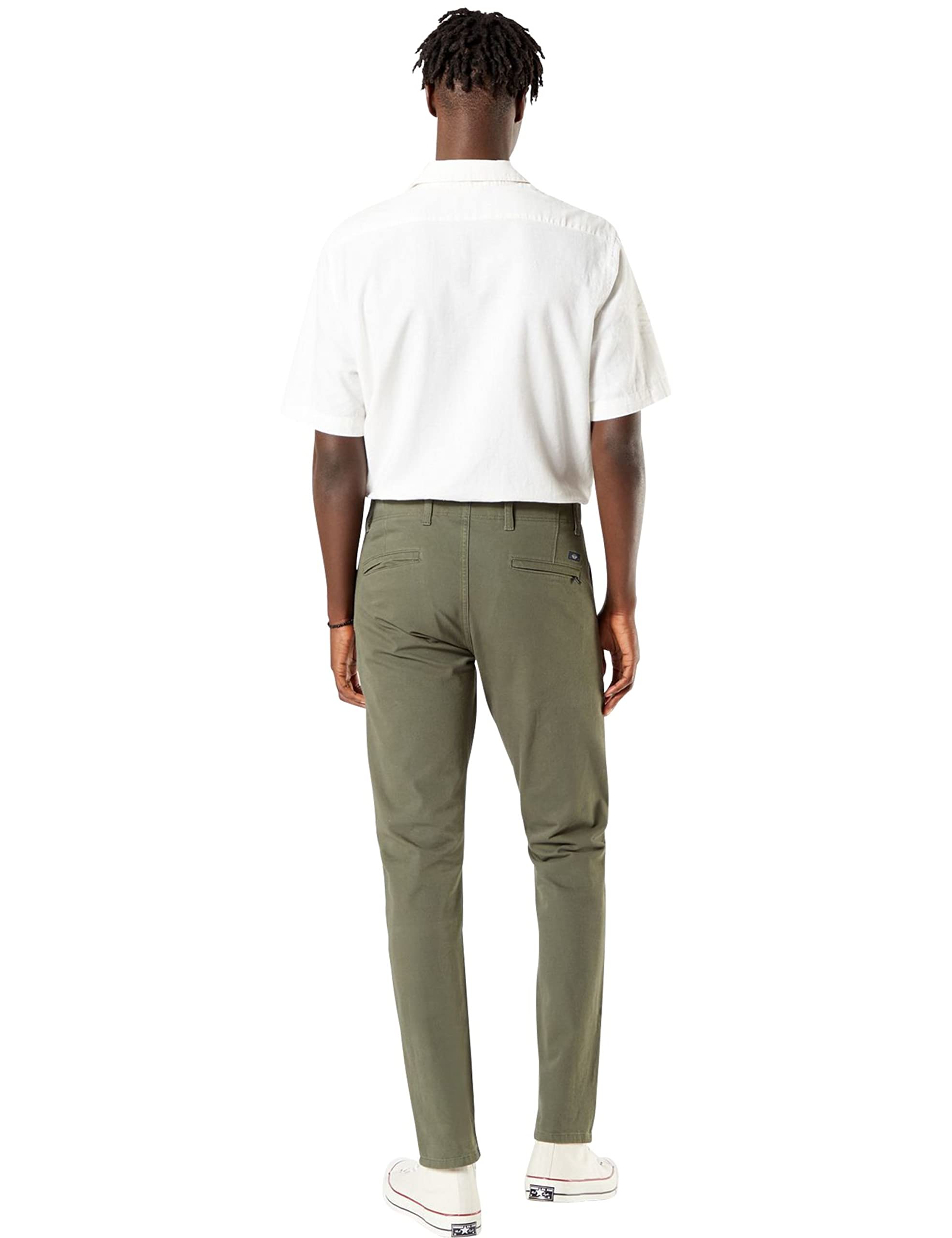 Dockers Men's Slim Fit Chino Pants - Comfortable & Stylish for Business Casual & Office Wear