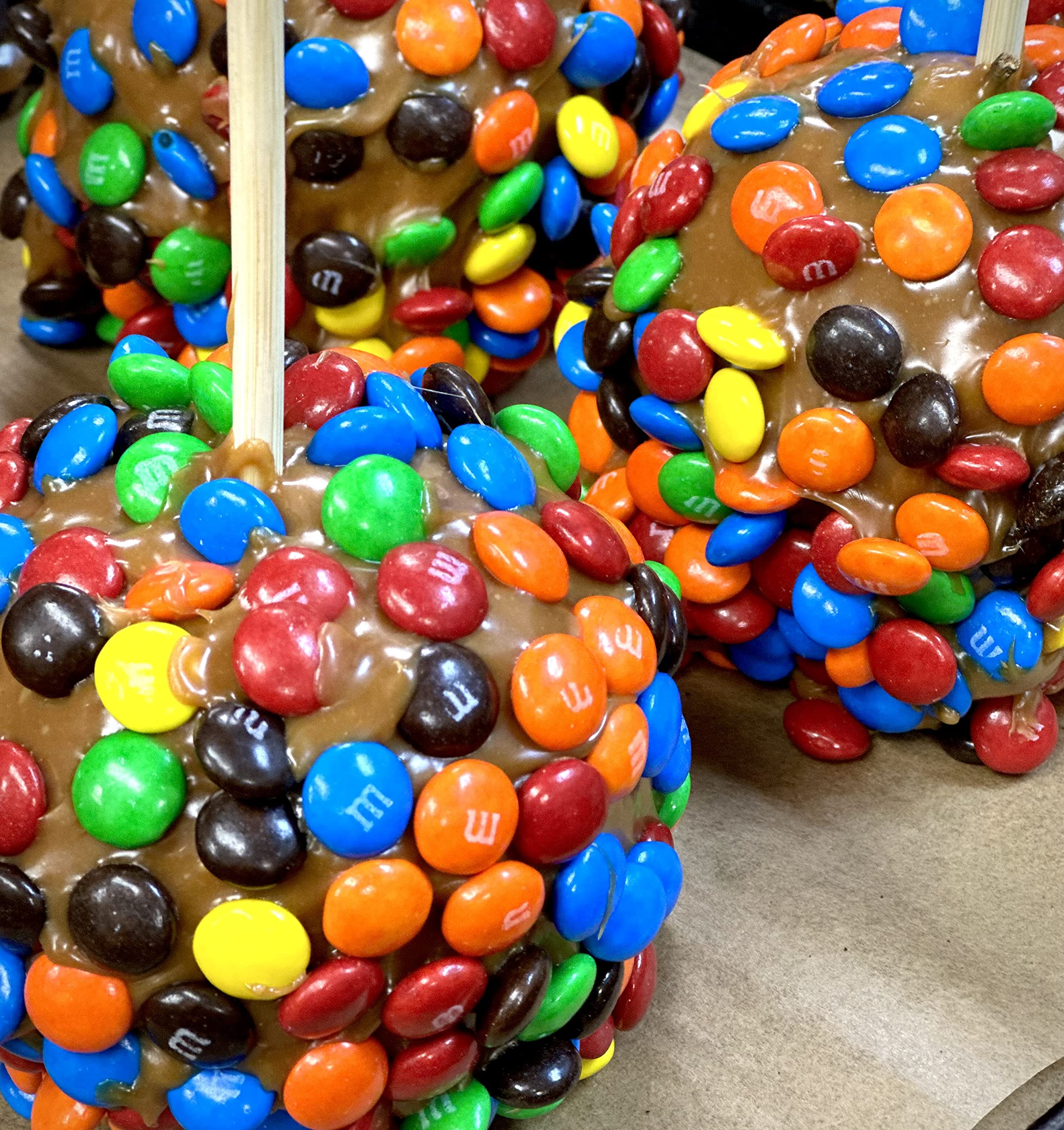 Gourmet Jumbo Caramel Apple with Chocolate - Perfect for Gifts & Parties