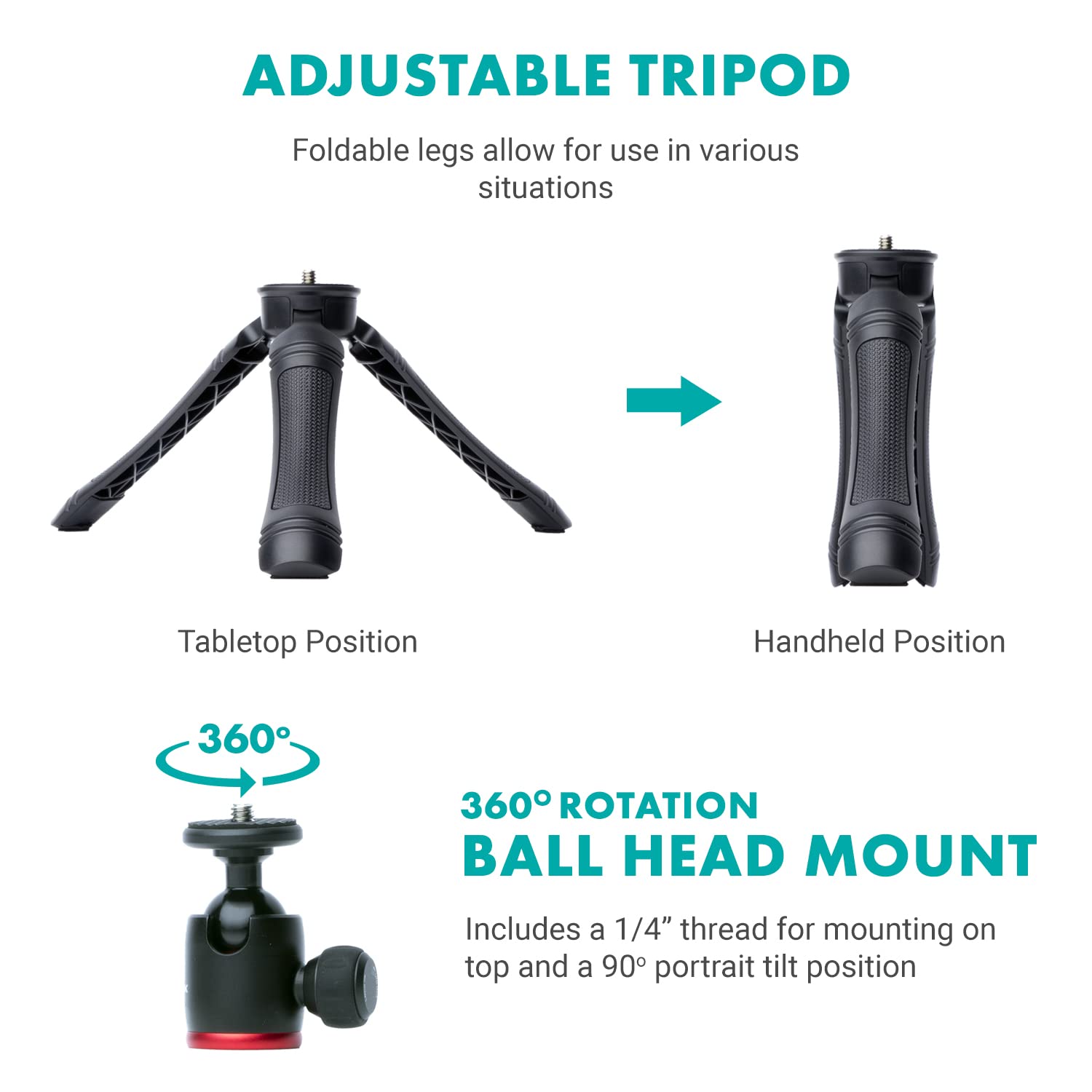 MOVO USB-C Vlogging Kit for iPhone 15/16 Pro - Complete Phone Video Accessories Set with Tripod, Mount, LED Light & Shotgun Mic - Perfect for YouTube Content Creation, TikTok Videos, Podcasting & Live Streaming