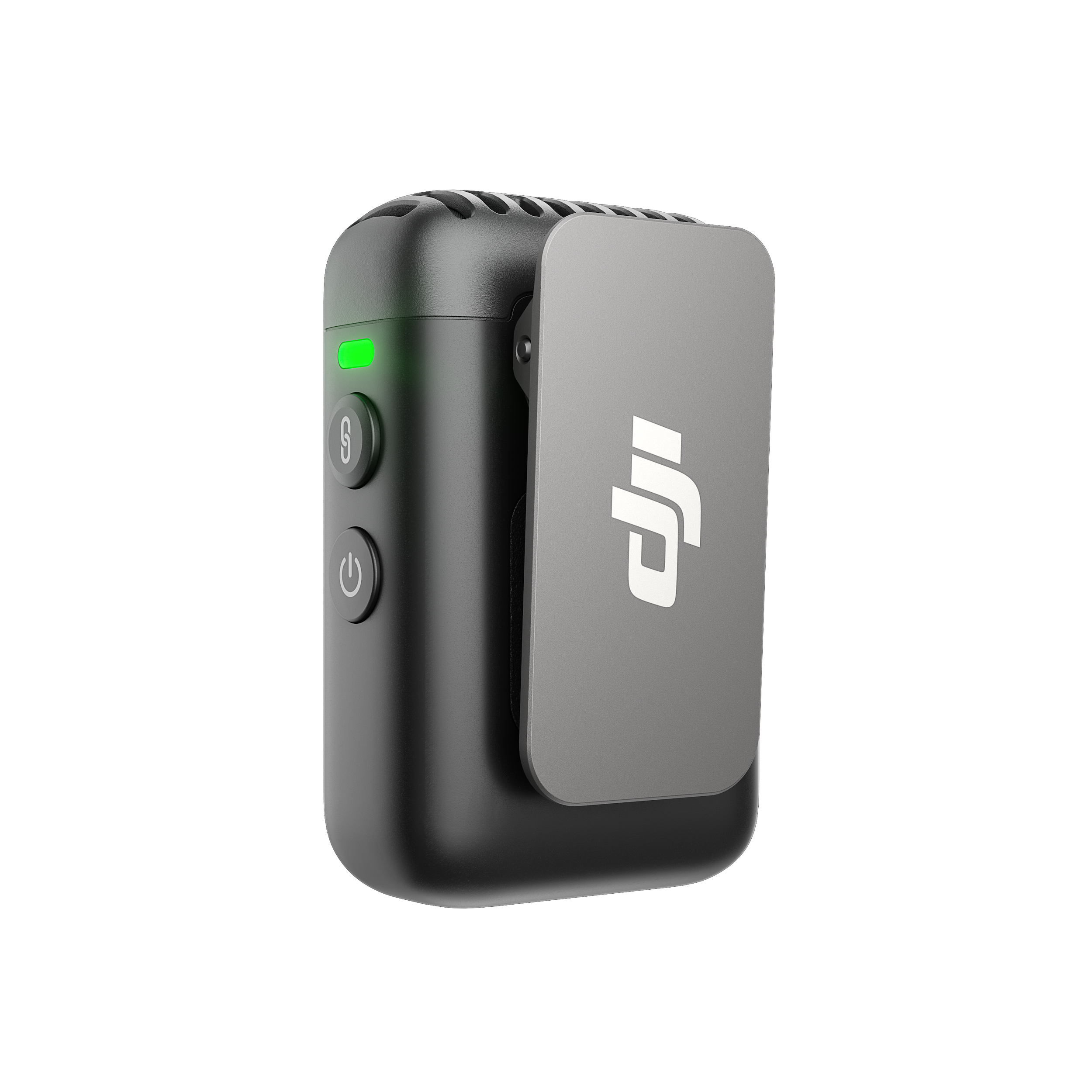 DJI Mic 2 Wireless Lavalier Microphone Transmitter - Shadow Black for Vlogging, Interviews & Content Creation
