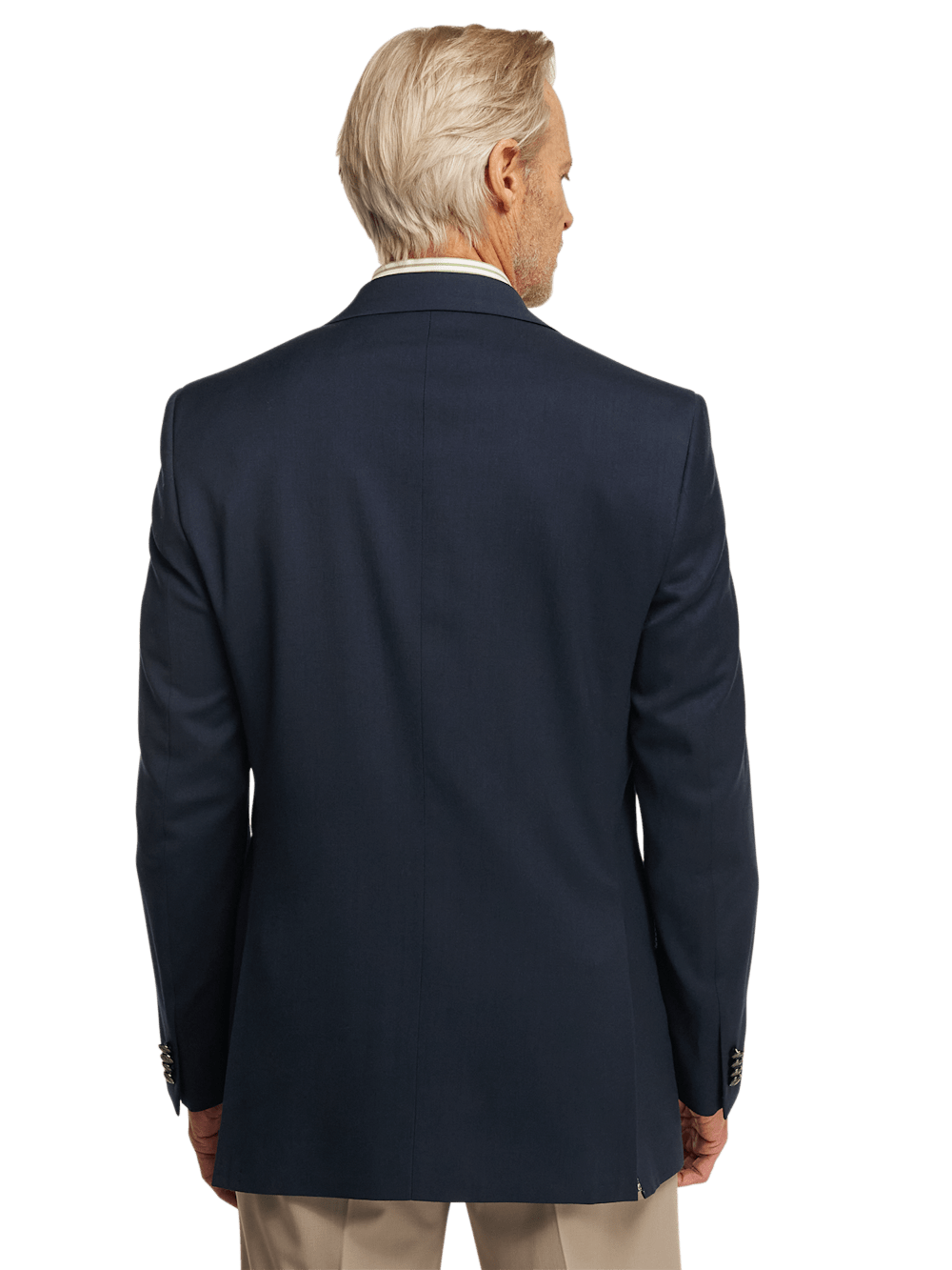 Stylish Navy Travel Blazer for Men & Women - Wrinkle-Resistant Comfort for Business Trips & Commuting
