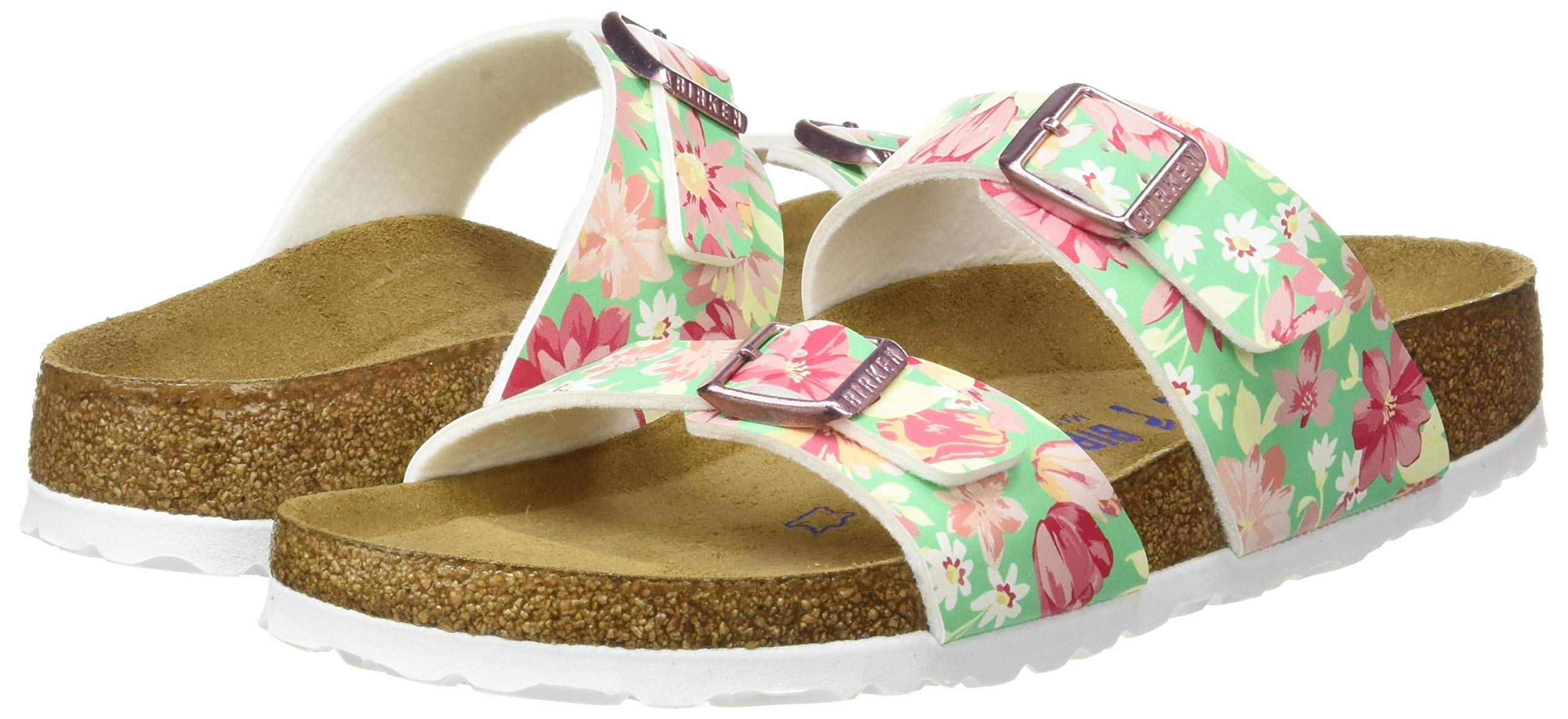 Birkenstock Women's Comfortable Open Toe Sandals with Arch Support - Perfect for Summer, Beach, and Casual Wear