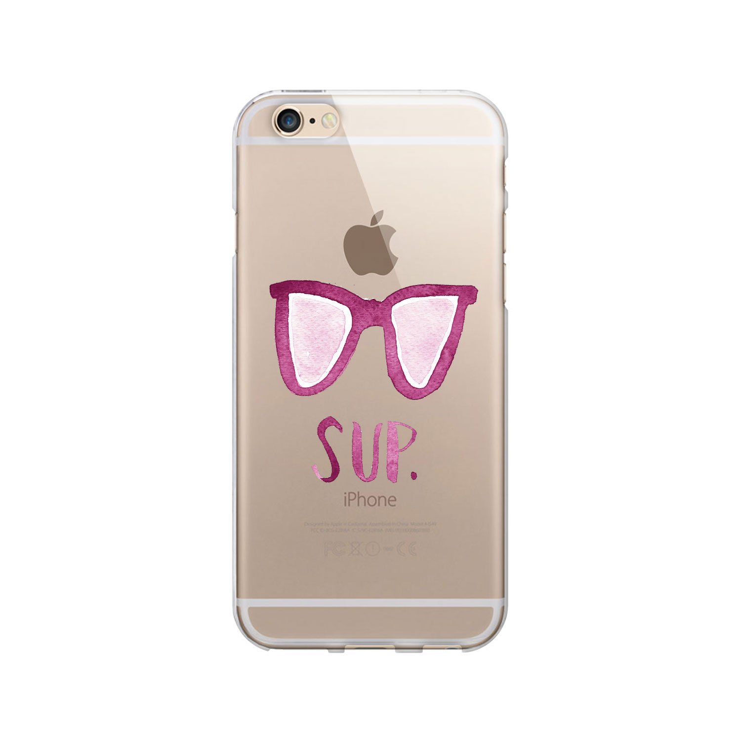OTM Essentials Sup - Ultra Slim Clear iPhone 7 Case [Shockproof & Scratch Resistant] - Perfect for Everyday Protection & Showcasing Your Phone Design