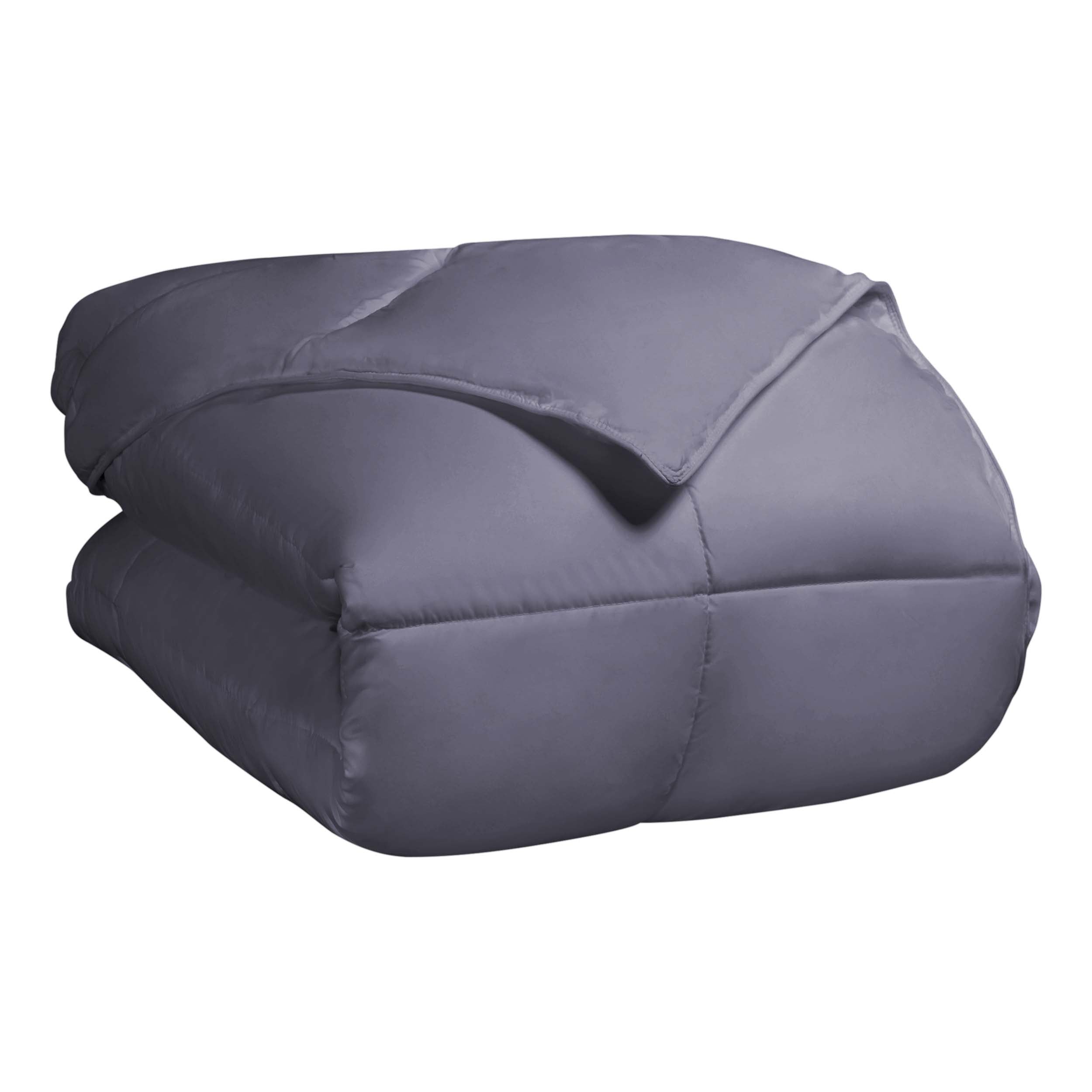 All-Season Reversible Down Alternative Comforter - Lightweight & Hypoallergenic Bedding for Year-Round Comfort - Perfect for Master Bedroom, Guest Room & Dorm Use