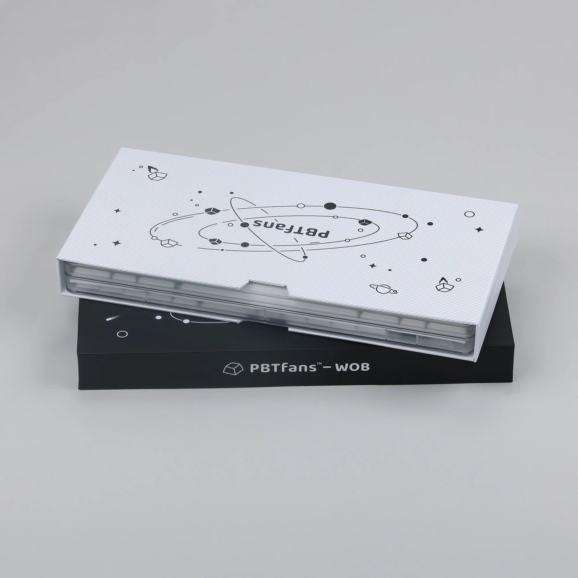 PBTfans WOB Keycaps - Durable Double-Shot PBT Keycaps for Mechanical Keyboards | Perfect for Gaming, Typing & Custom Builds