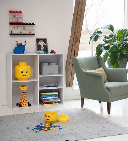 LEGO Storage Head Organizer - Small Size for Girls | Perfect for Kids' Room, Playroom & Toy Organization