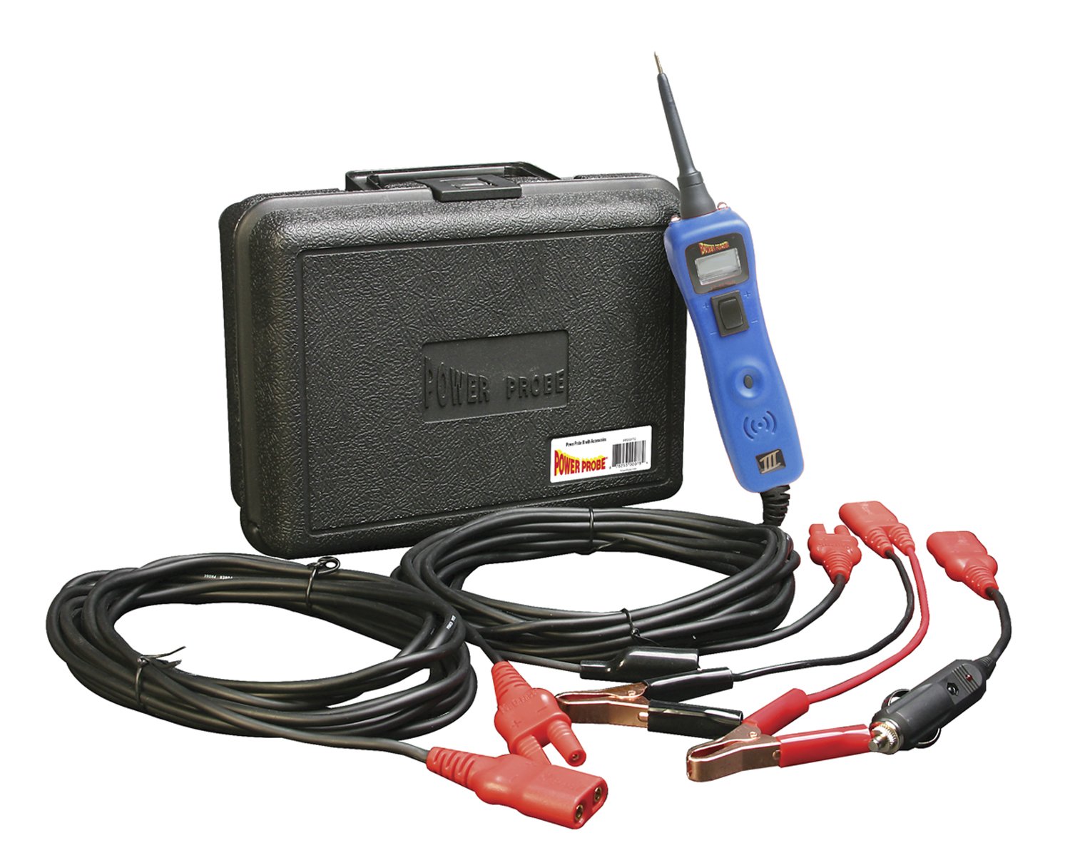 Power Probe III Automotive Diagnostic Test Kit with Case - Digital Volt Meter, AC/DC Current Resistance Circuit Tester (PP319FTCBLU, Blue) | Professional Car Repair & Electrical Troubleshooting Tool for Mechanics & DIY Enthusiasts