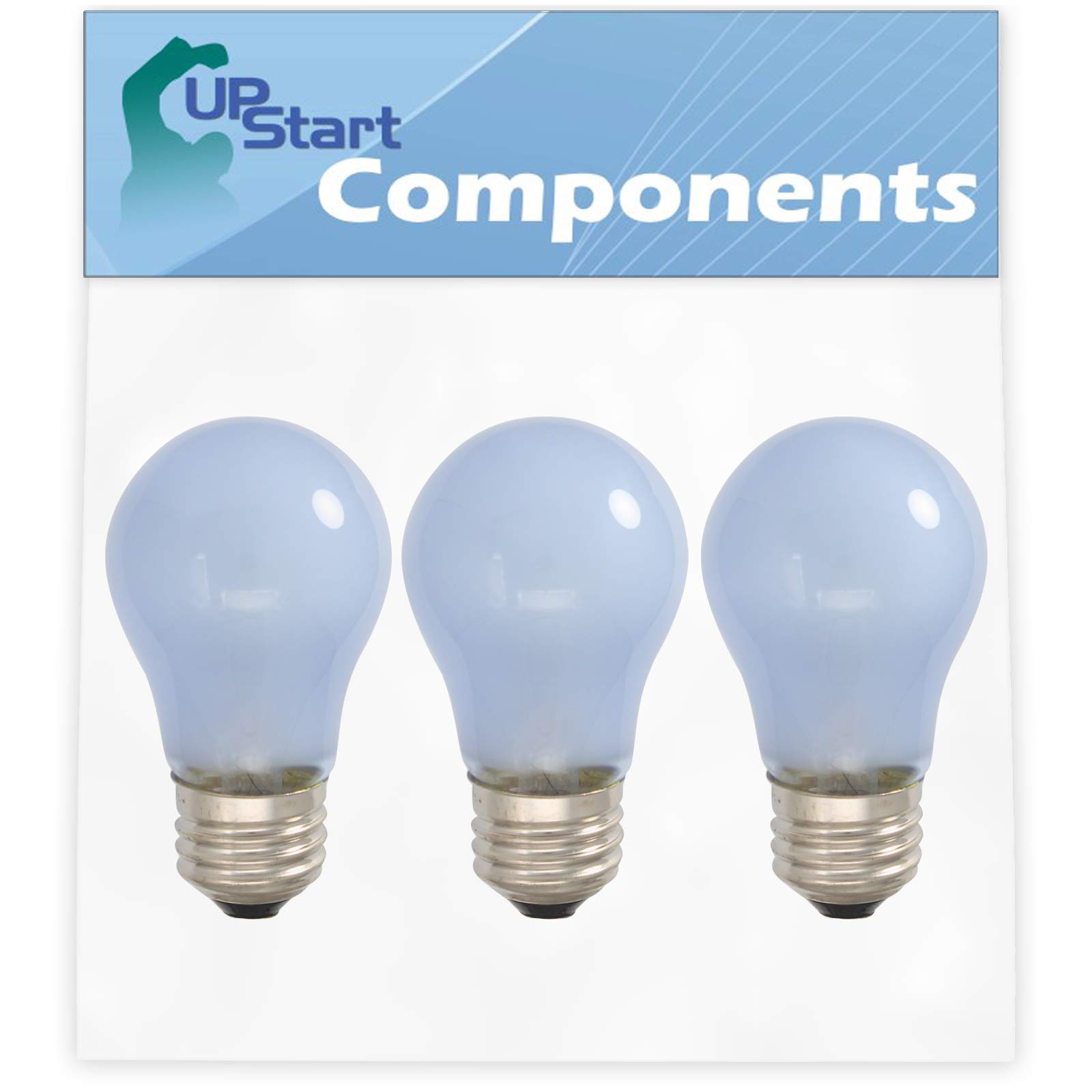 3-Pack 241555401 Refrigerator Light Bulb Replacement - Compatible with Kenmore, Sears 25344493703 & Frigidaire Refrigerators - Bright LED Lighting for Kitchen Appliances & Home Storage Spaces