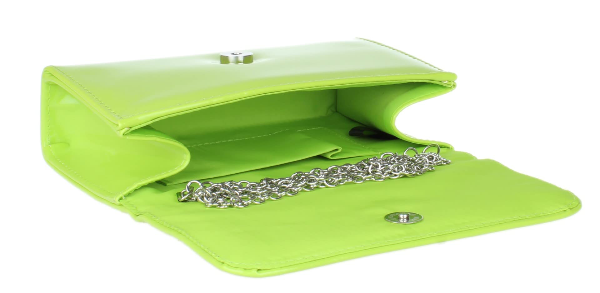 Stylish Glossy Clutch Bag for Women - Elegant Plain Handbag for Parties, Weddings & Evening Events | Fashionable Purse for Night Out & Special Occasions