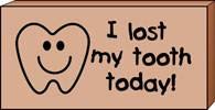 Lost Tooth Stamp - Cute Dentist & Teacher Gift for Dental Month | Classroom & Home Use