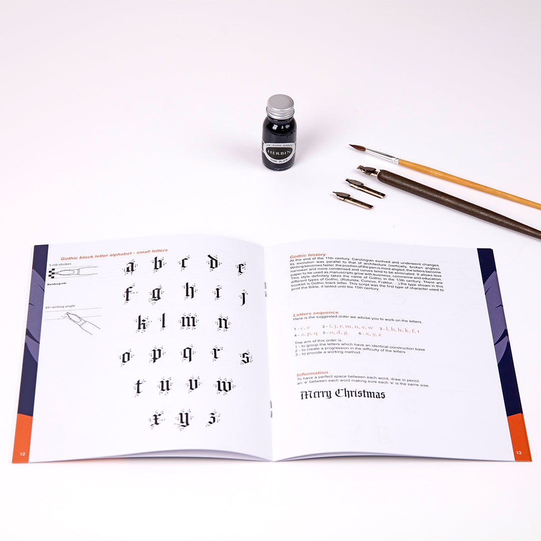 Brause Calligraphy Set No.1 - Premium Dip Pen Nib Set for Calligraphy, Hand Lettering & Art Projects - Perfect for Beginners & Professionals - Ideal for Wedding Invitations, Greeting Cards & Scrapbooking