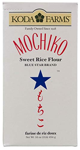Koda Farms Mochiko Sweet Rice Flour Gluten-Free, 16-Ounce (Pack of 9) - Premium Japanese Rice Flour for Mochi, Dango & Baking - Perfect for Asian Desserts & Traditional Recipes