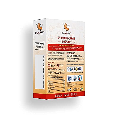 800g Whipping Cream Powder - Instant Non-Dairy Whipped Topping for Cakes, Desserts & Coffee | Perfect for Baking, Decorating & Beverage Toppings