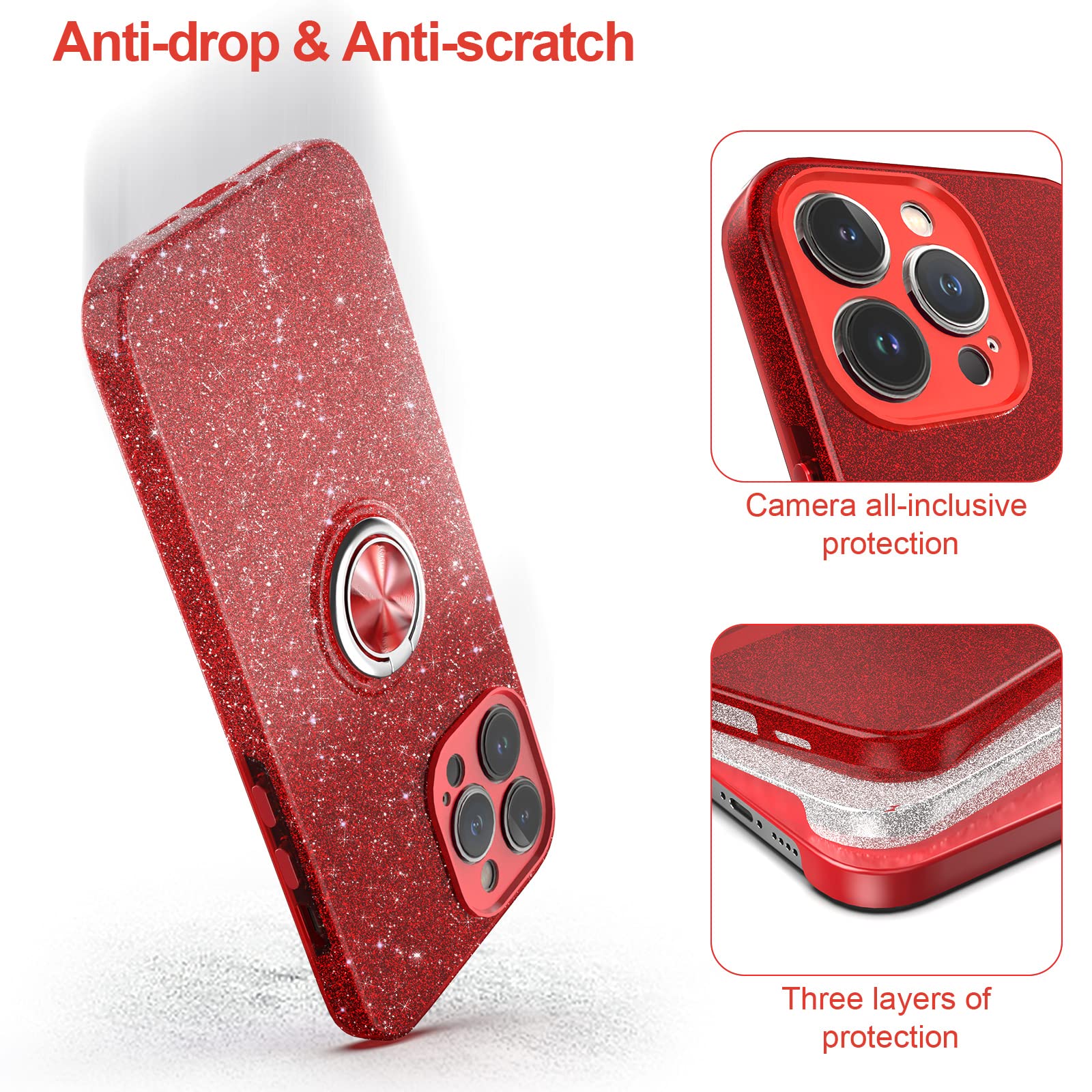 Slim Glitter Sparkle Case for iPhone 12 Pro Max 6.7