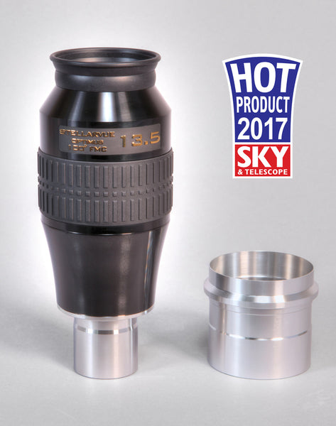 Optimus 100° Ultra-Wide Angle Eyepiece 13.5mm for Telescopes - 1.25