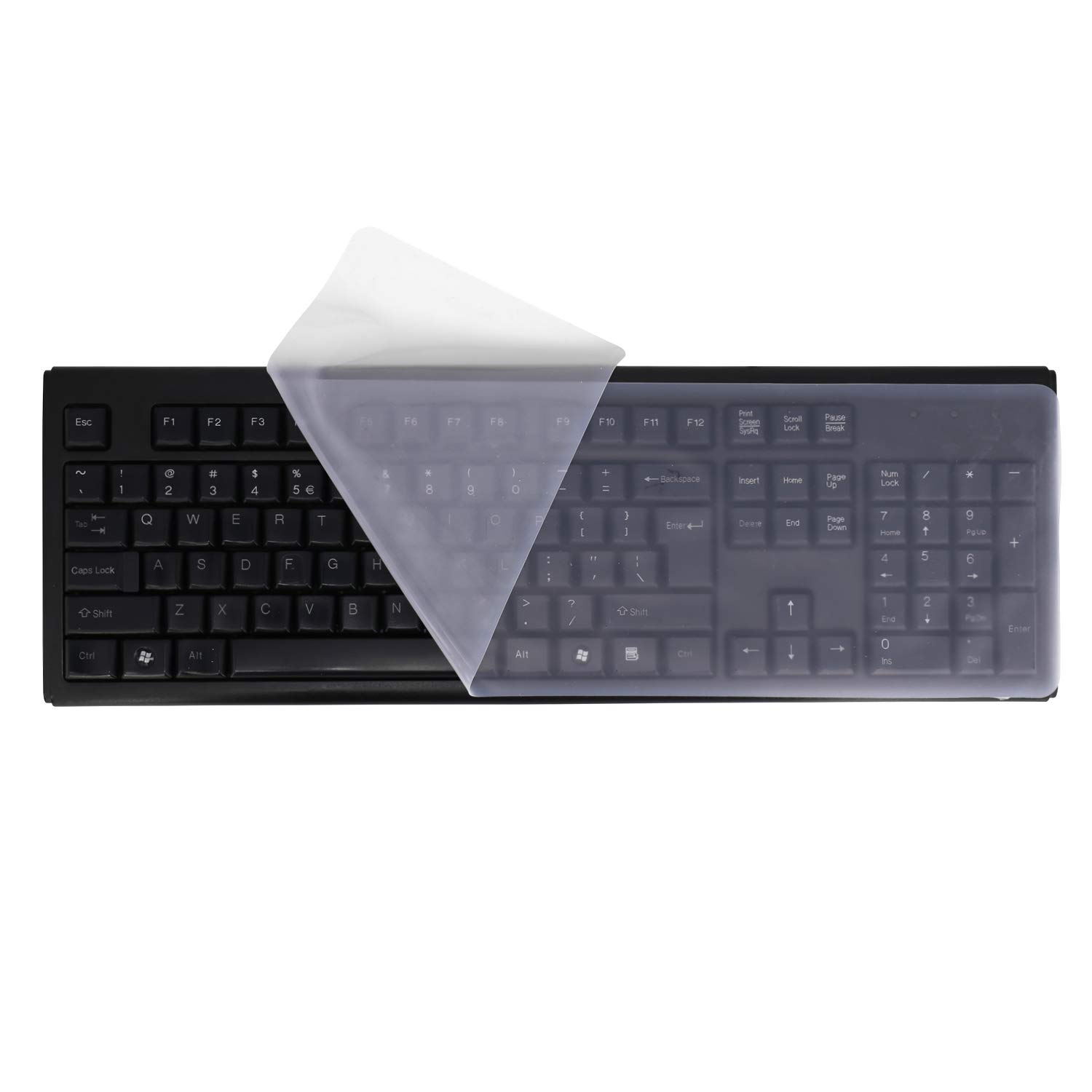 FORITO Universal Keyboard Cover - Waterproof, Dustproof for PC & Desktop - Home & Office Use