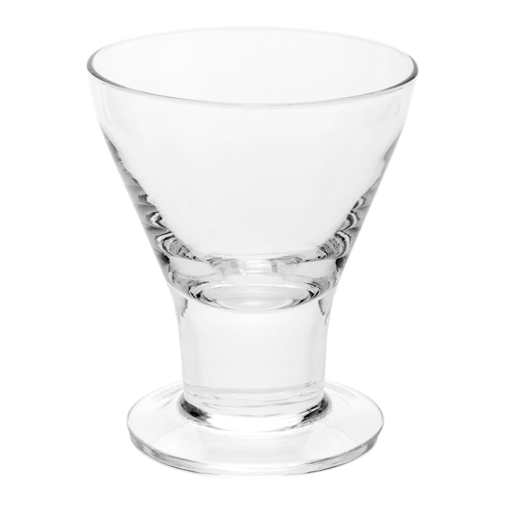 Premium 7 oz Round Martini Appetizer Glasses - Set of 10, 3.5