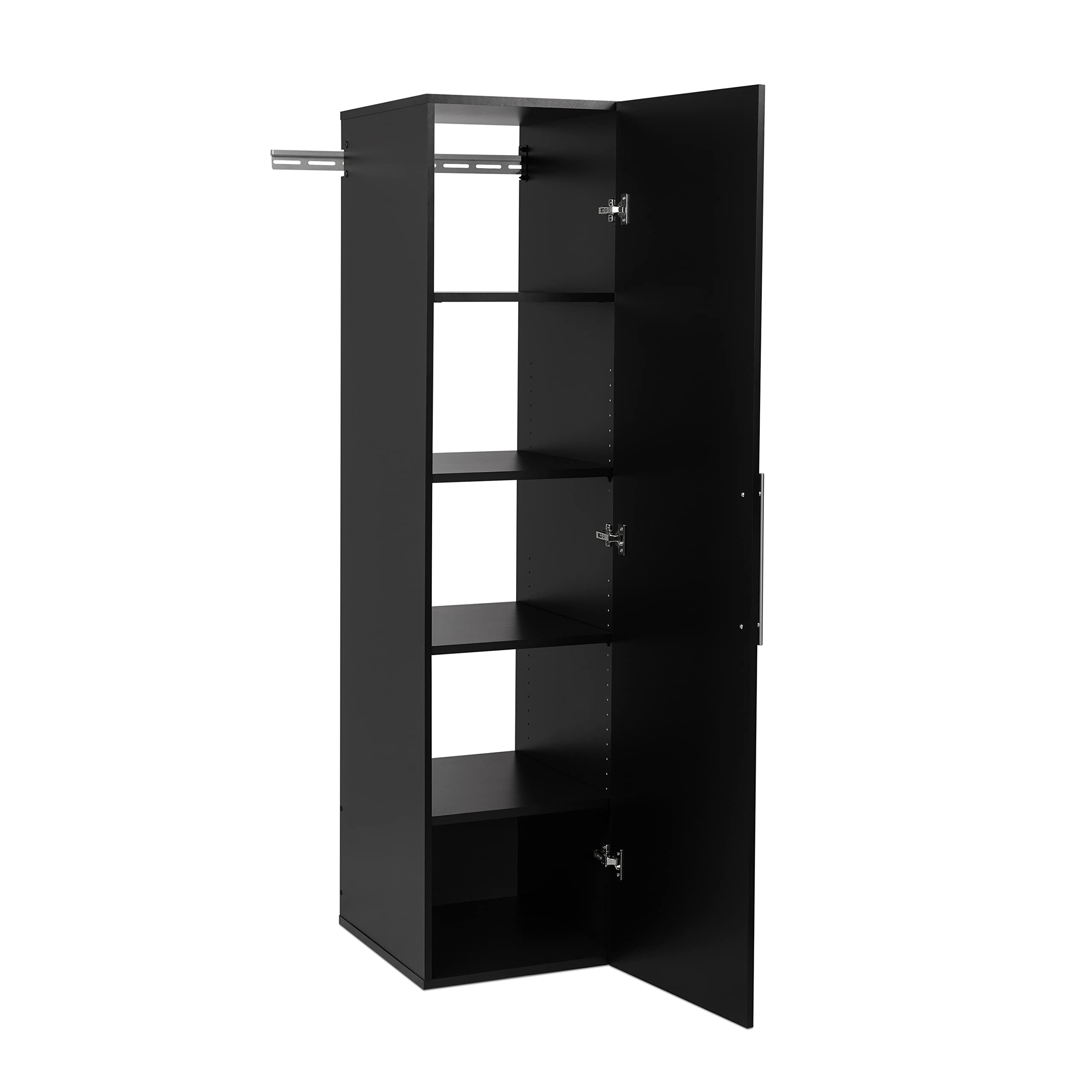 Prepac Black Wall Mounted Garage Storage Cabinet - 18