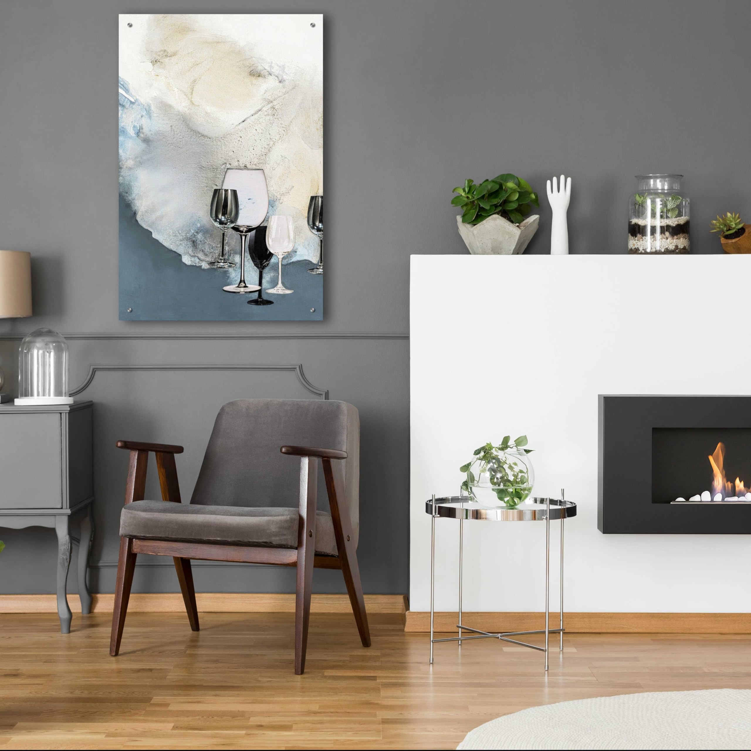 Epic Art 'The Art of Taste 1' by Design Fabrikken - Premium Acrylic Glass Wall Art 24x36 Inches - Modern Home & Office Decor for Living Room, Bedroom, Dining Area