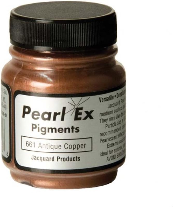 Pearl Ex Powdered Pigments - Jacquard Metallic Paint for Arts & Crafts - 1/2 oz - Perfect for Scrapbooking, Card Making & DIY Projects