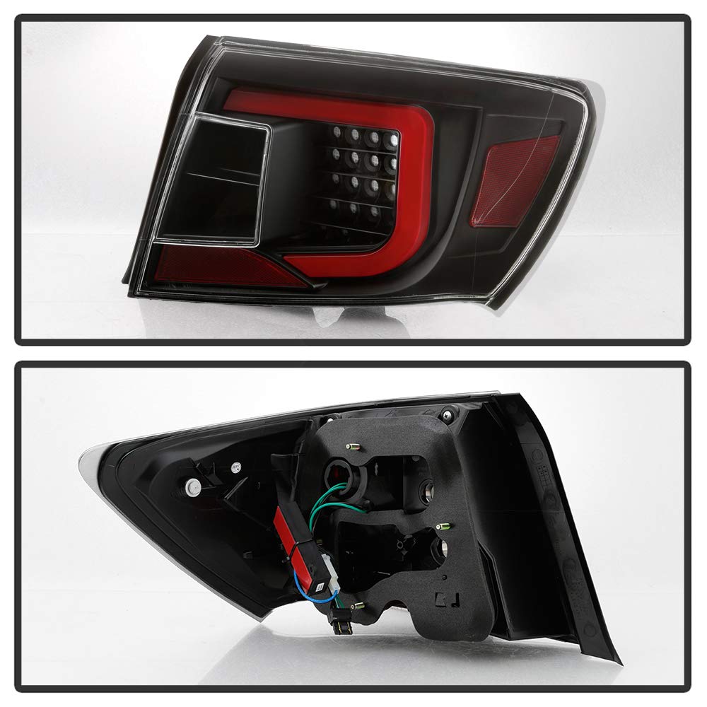 High-Performance LED Light Bar Rear Brake Tail Lights for Subaru Impreza WRX 2008-2014 - Upgrade Your Night Driving Safety & Style