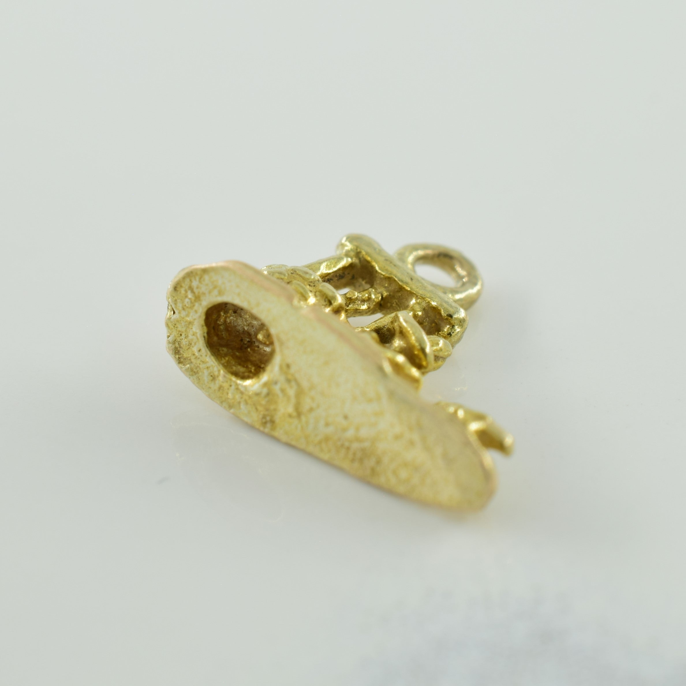10K Yellow Gold Personalized Name & Wellness Charm Pendant - Perfect for Necklaces, Bracelets & Gift Giving