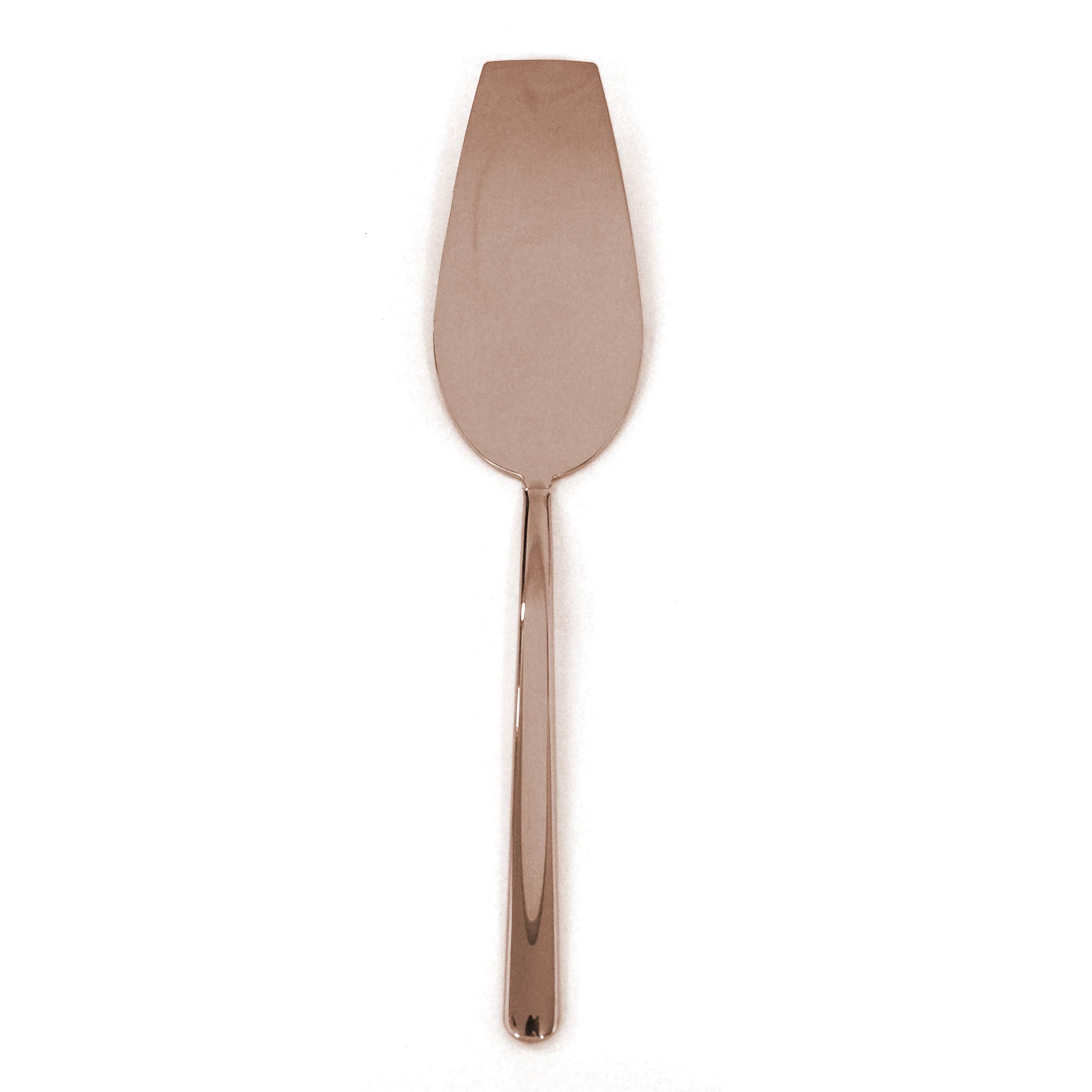 Mepra AZ10911116 Linea Bronzo 25.1cm Polished Copper Cake Server Set of 12 - Dishwasher Safe Dessert Utensils for Weddings, Parties & Fine Dining Tableware