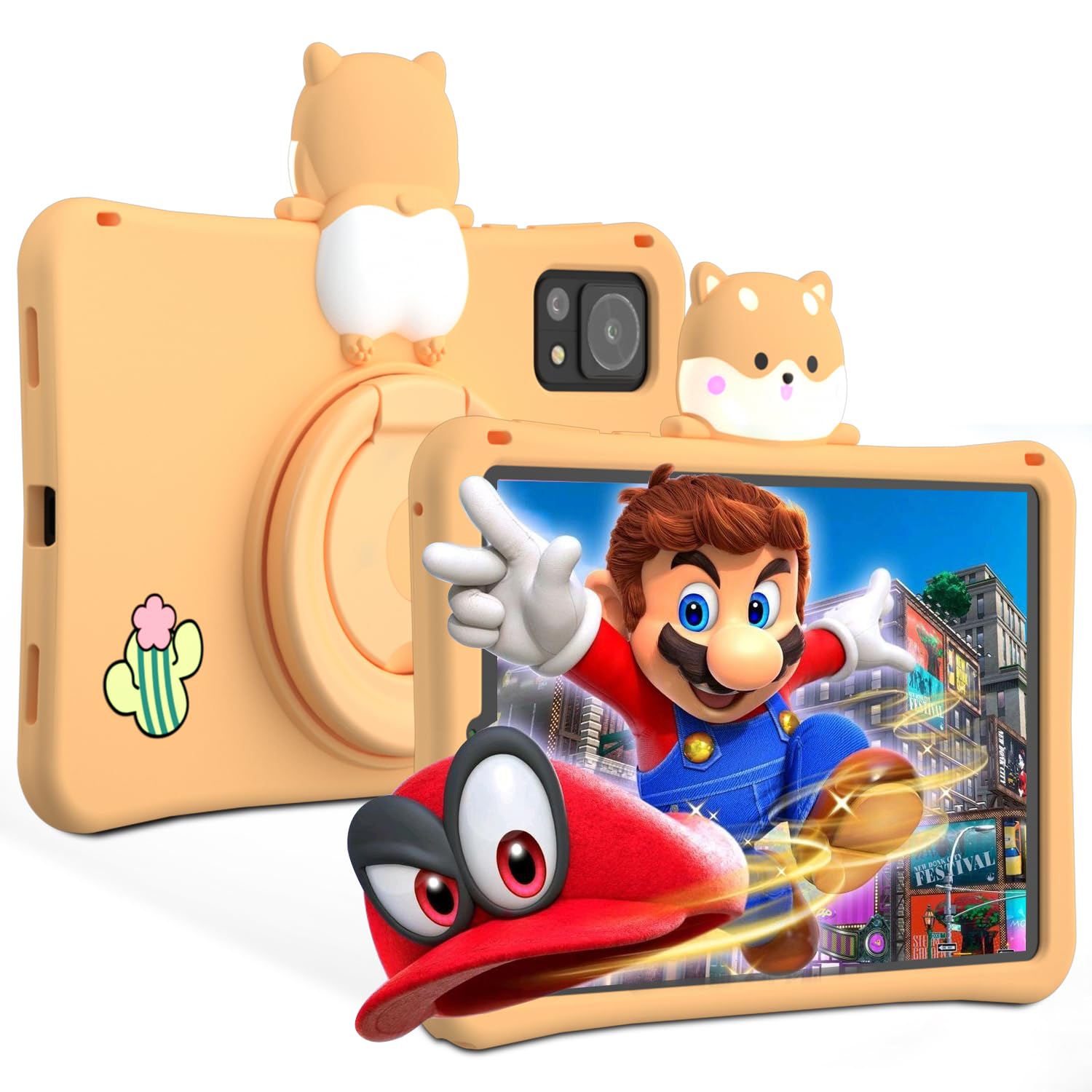 DOOGEE T20 MINIKID Tablet - 10.1 Inch Android 12 Kids Tablet with Parental Control, 4GB RAM 64GB ROM, Dual Camera - Perfect for Learning, Games & Entertainment for Children Ages 3-12