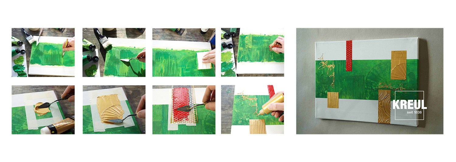 Goya Art Acrylic Paint - Basic Green Earth 100ml Tube | Professional Artist Quality Acrylics for Canvas Painting, DIY Crafts & Home Decor