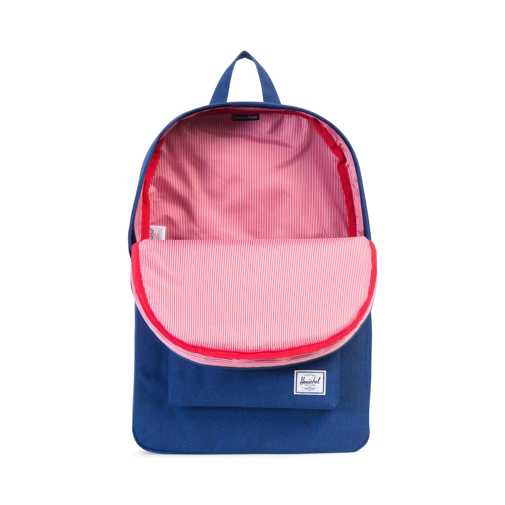 Herschel Classic Backpack - Eclipse Crosshatch Design | Durable Water-Resistant Laptop Backpack for School, Travel & Work | Stylish Daypack for Men & Women