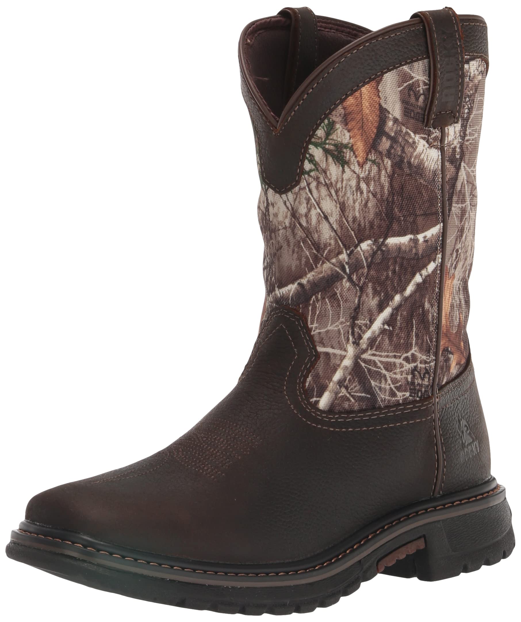 ROCKY Kids' Ride FLX Western Boot - Comfortable & Durable Cowboy Boots for Boys & Girls - Perfect for Horseback Riding, Rodeos & Western Style Outfits
