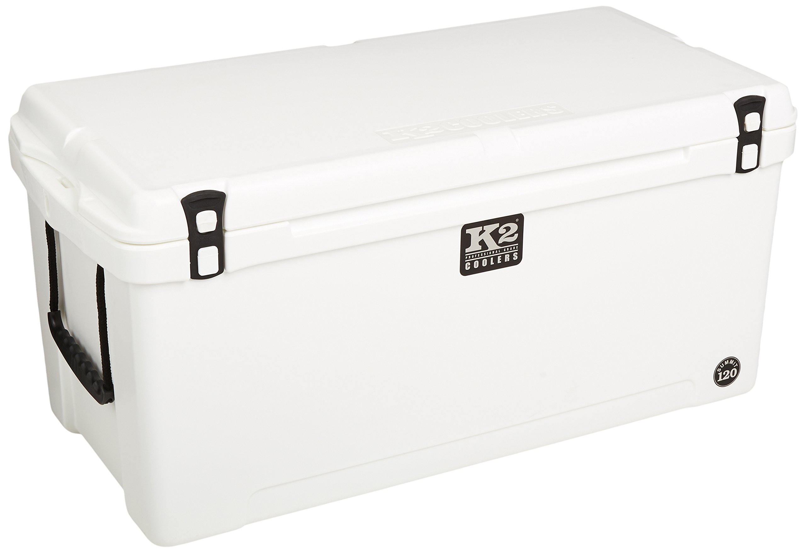 K2 Coolers Summit 120 Quart Rolling Cooler - Heavy Duty Ice Chest for Camping, Beach, Tailgating & Outdoor Adventures - Keeps Ice for 10+ Days