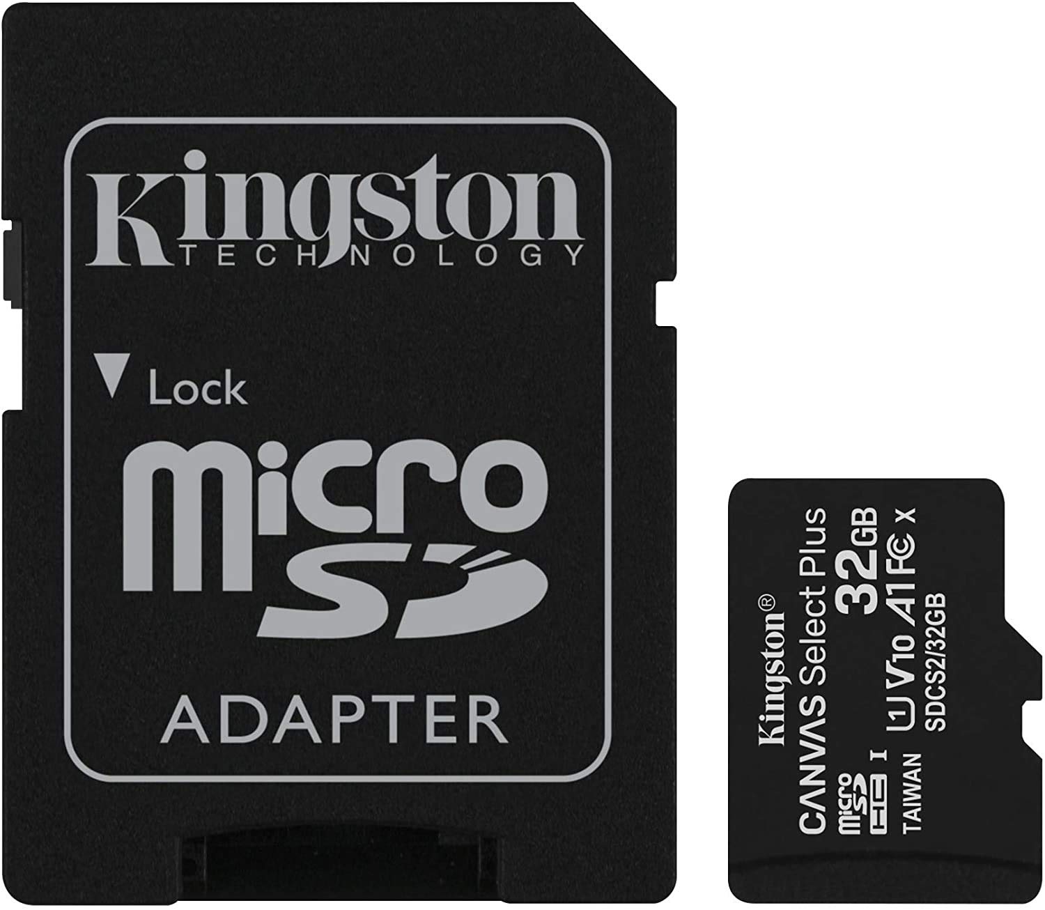 Kingston 32GB Class 10 Micro SDHC Memory Card - High Speed Storage for Amazon Fire Tablets (Fire 7, HD 8, HD 10, Kids Edition) & Fire TV - Expand Storage for Apps, Photos, Videos & Games