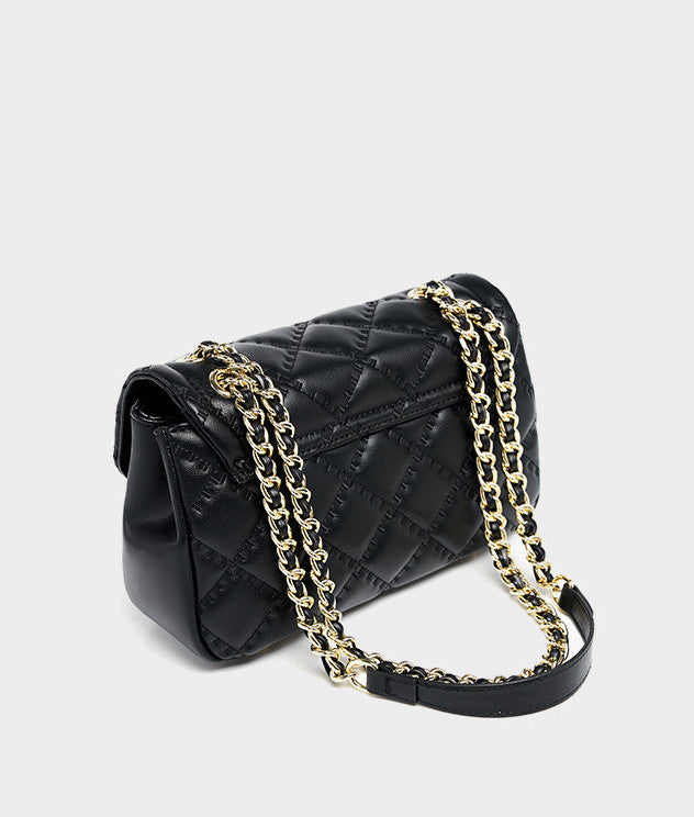 Stylish Quilted Leather Crossbody Chain Bag for Women - Perfect for Parties, Date Nights & Everyday Use