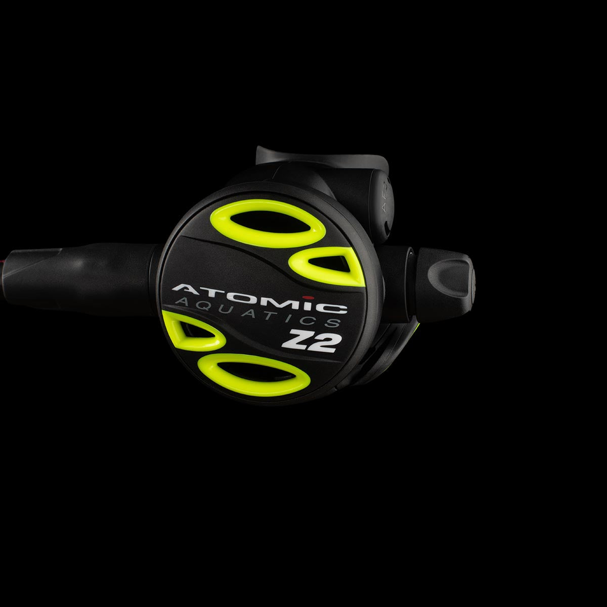 Atomic Aquatics Z2 Scuba Diving Octopus Regulator - Premium Alternate Air Source for Recreational & Technical Divers - Perfect for Emergency Air Sharing Underwater