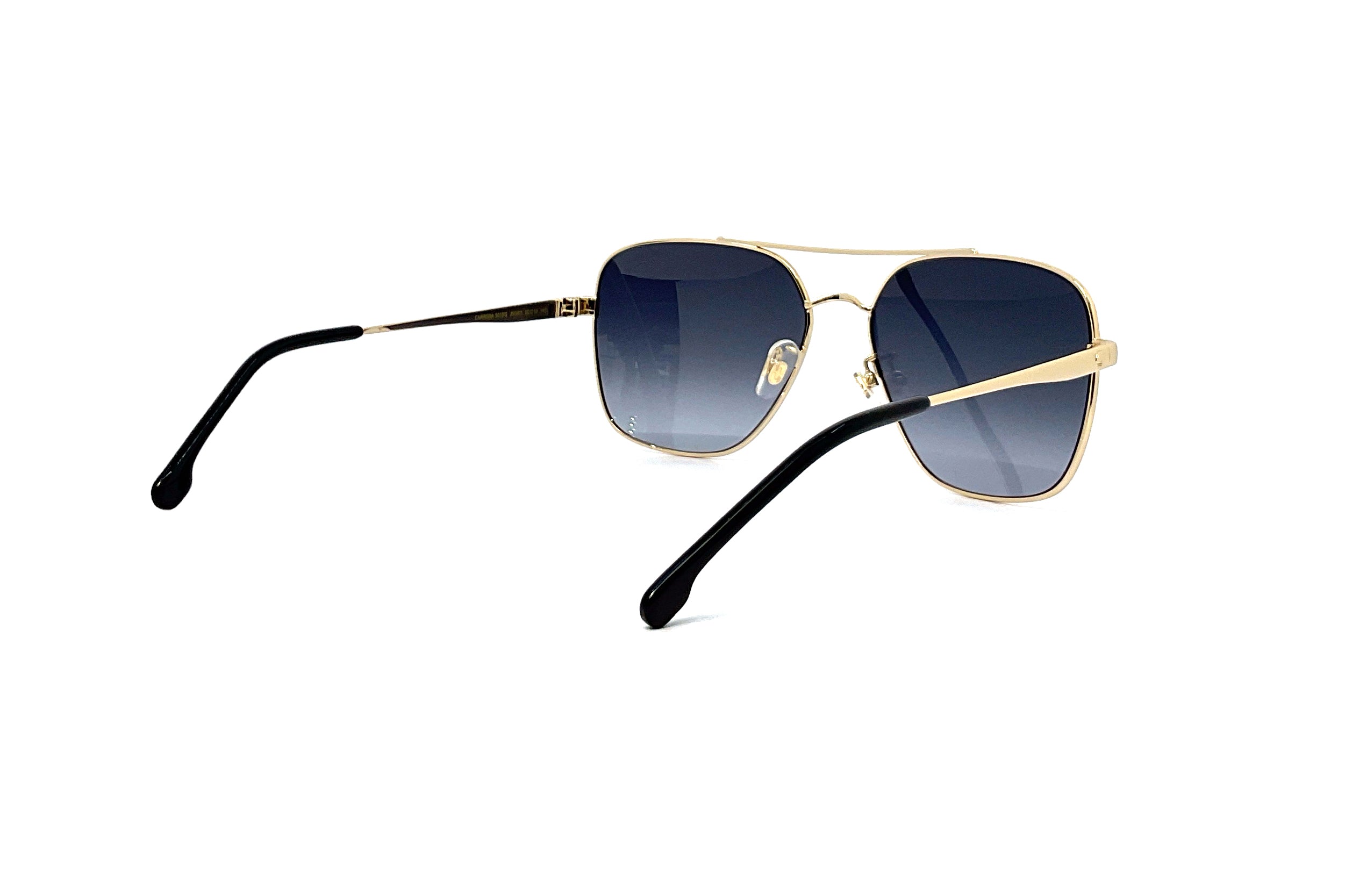 Carrera 3019/S Gold Sunglasses - Polarized UV Protection Aviator Sunglasses for Men & Women - Perfect for Driving, Travel & Outdoor Activities