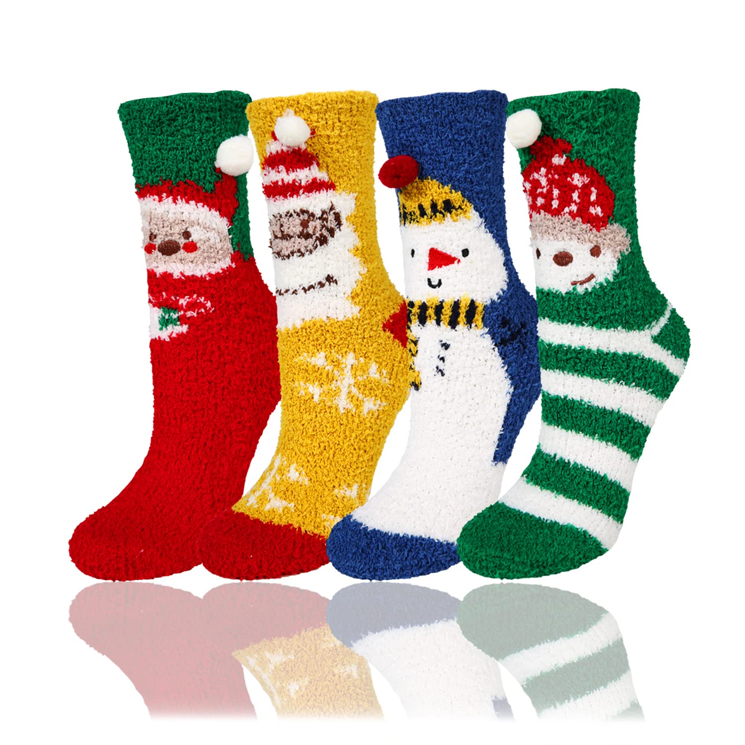 Benefeet Fuzzy Socks for Women - Warm Winter Plush Socks for Sleeping & Home