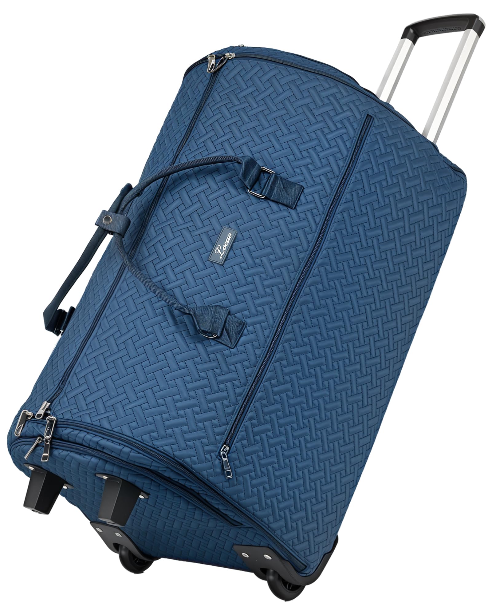 93L Wheeled Carry-On Duffle Garment Bag - Waterproof Rolling Suitcase with Shoe Compartment for Men & Women | Perfect for Business Travel, Weekend Getaways & Airplane Trips