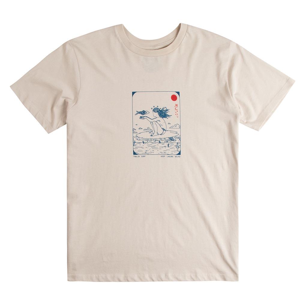 Thalia Surf Goddess Women's T-Shirt - Stylish Graphic Tee for Beach Lovers & Surf Enthusiasts | Perfect for Casual Wear, Summer Outfits & Surfing Adventures