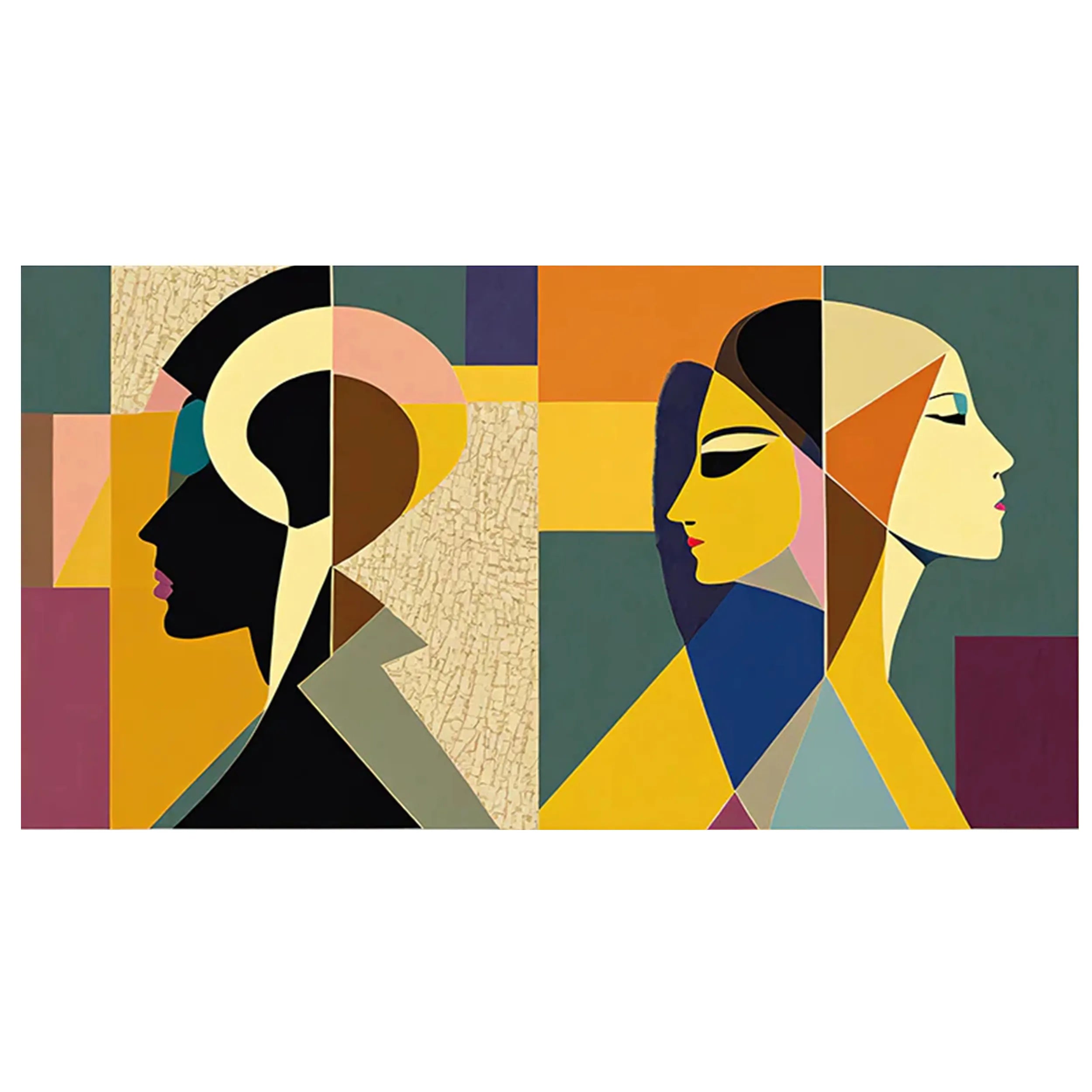 Abstract Painting #AB 133 - Modern Wall Art for Home & Office Decor - Perfect for Living Room, Bedroom or Workspace