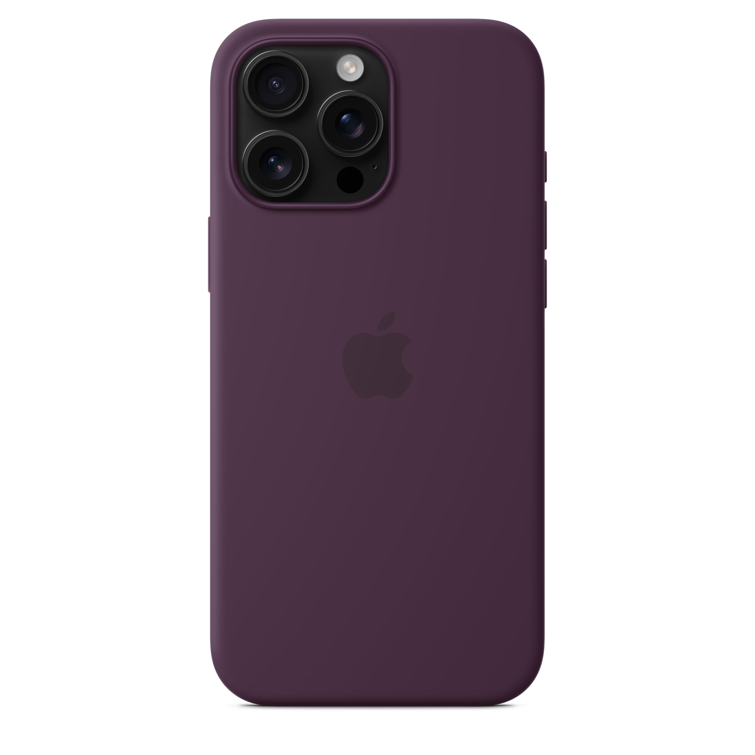 Apple iPhone 16 Pro Max Silicone Case with MagSafe - Plum Purple Protective Cover | Slim Fit, Shockproof, Wireless Charging Compatible | Perfect for Daily Use, Travel & Outdoor Activities