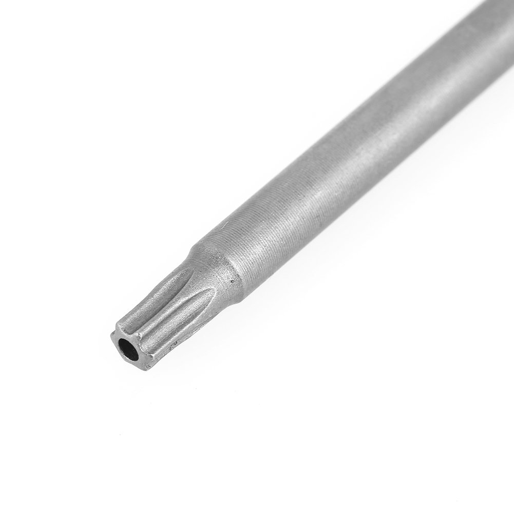 5Pcs T10-T30 Magnetic Star Torx Screwdriver Bits Set - 150mm Long 1/4