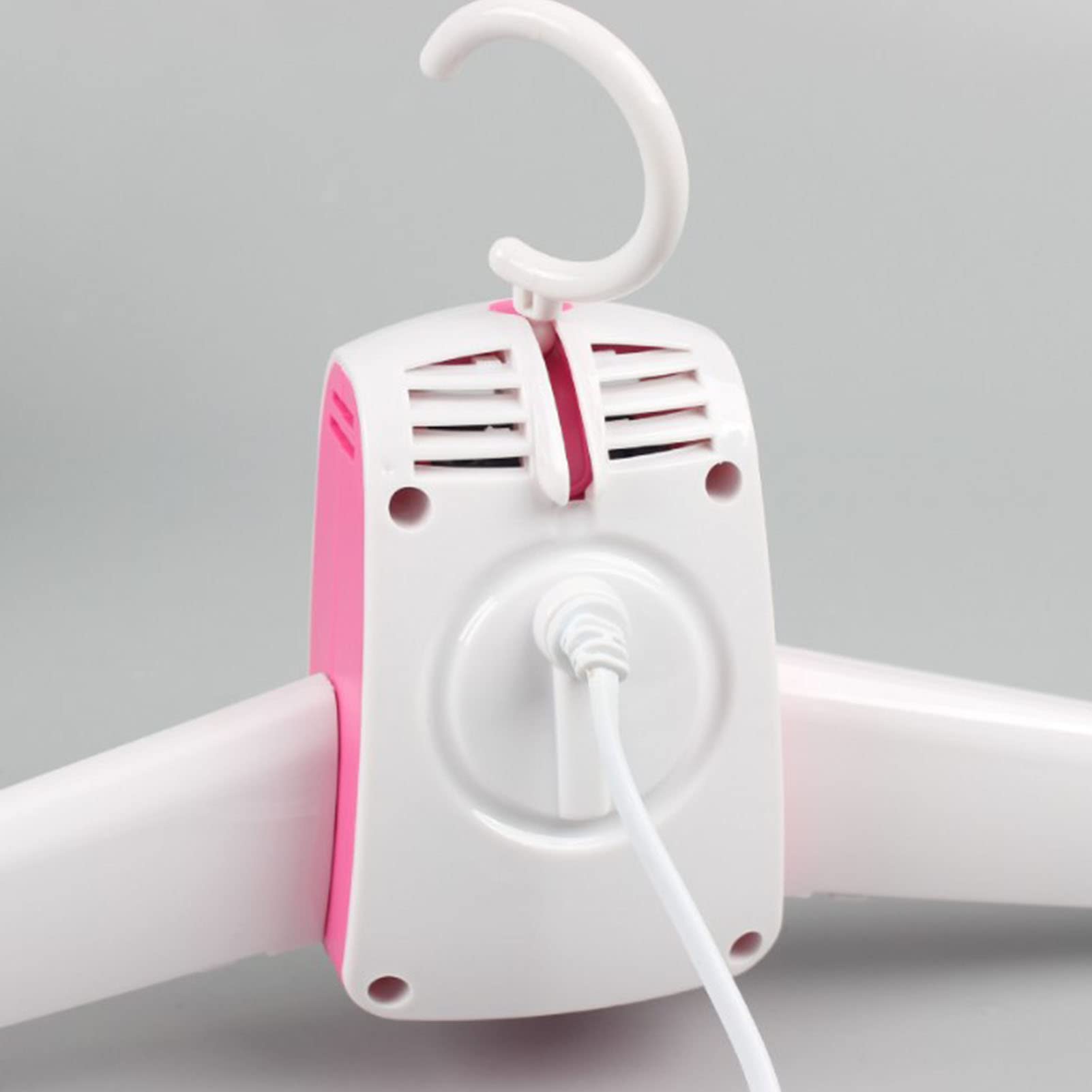 Portable Electric Clothes Dryer Hanger - Compact Travel Garment & Shoe Dryer for Home, Apartment, Hotel - Fast Drying Machine for Business Trips & Vacations (White) | Perfect for Small Spaces, Quick Laundry & Travel Essentials