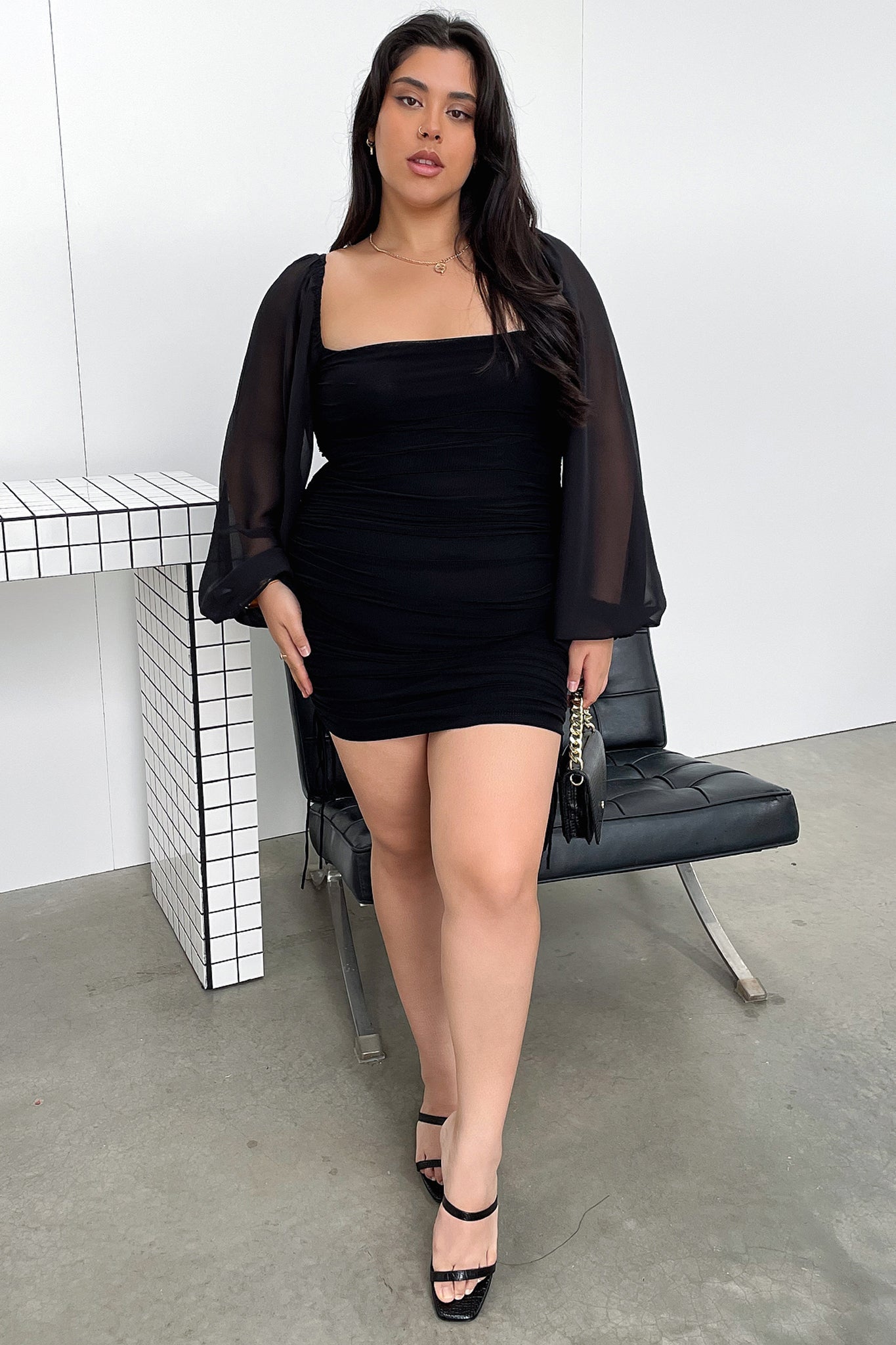 Lorde Black Dress - Elegant & Stylish Women's Evening Gown for Parties, Dates & Special Occasions